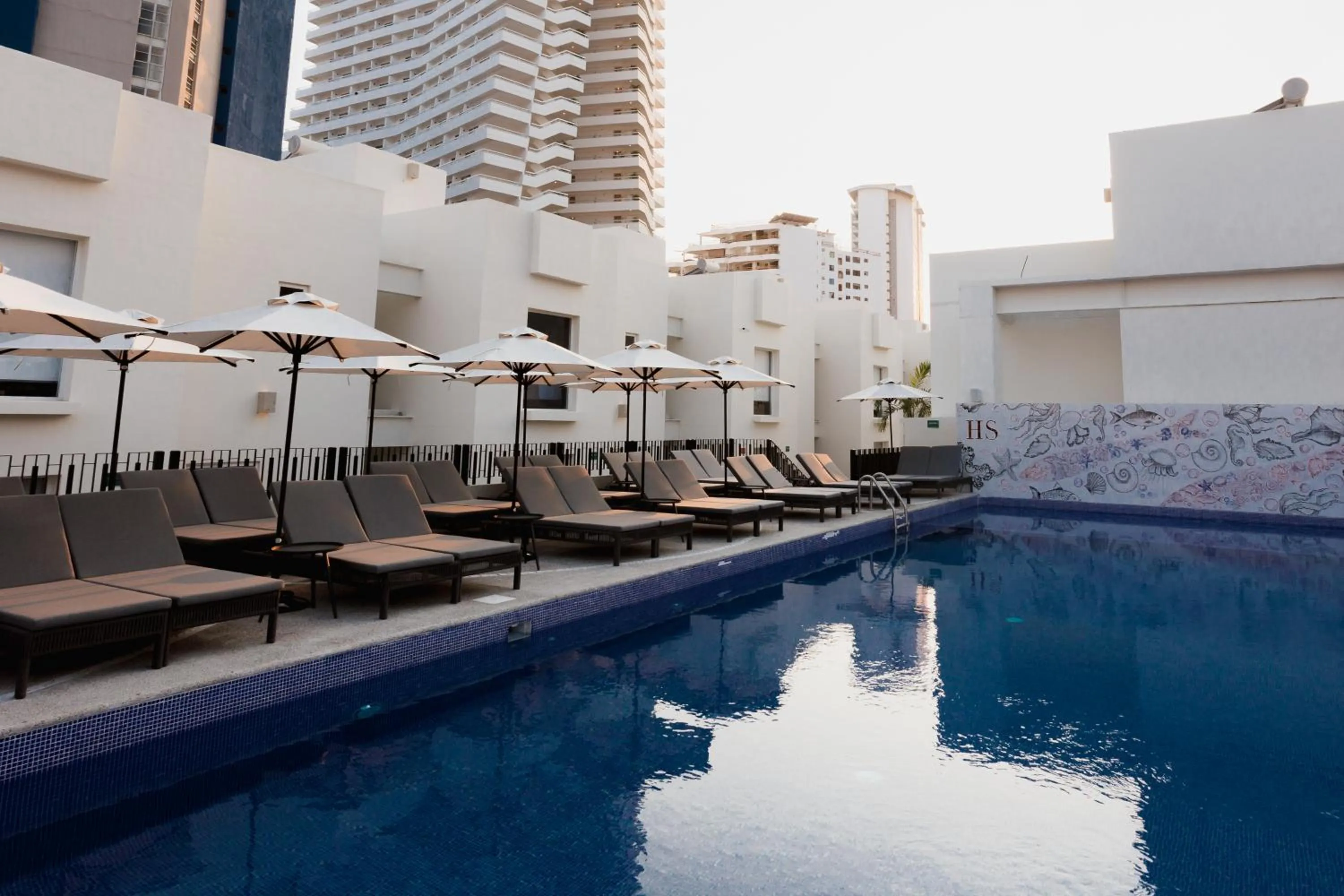 Swimming pool in HS HOTSSON Acapulco Villas