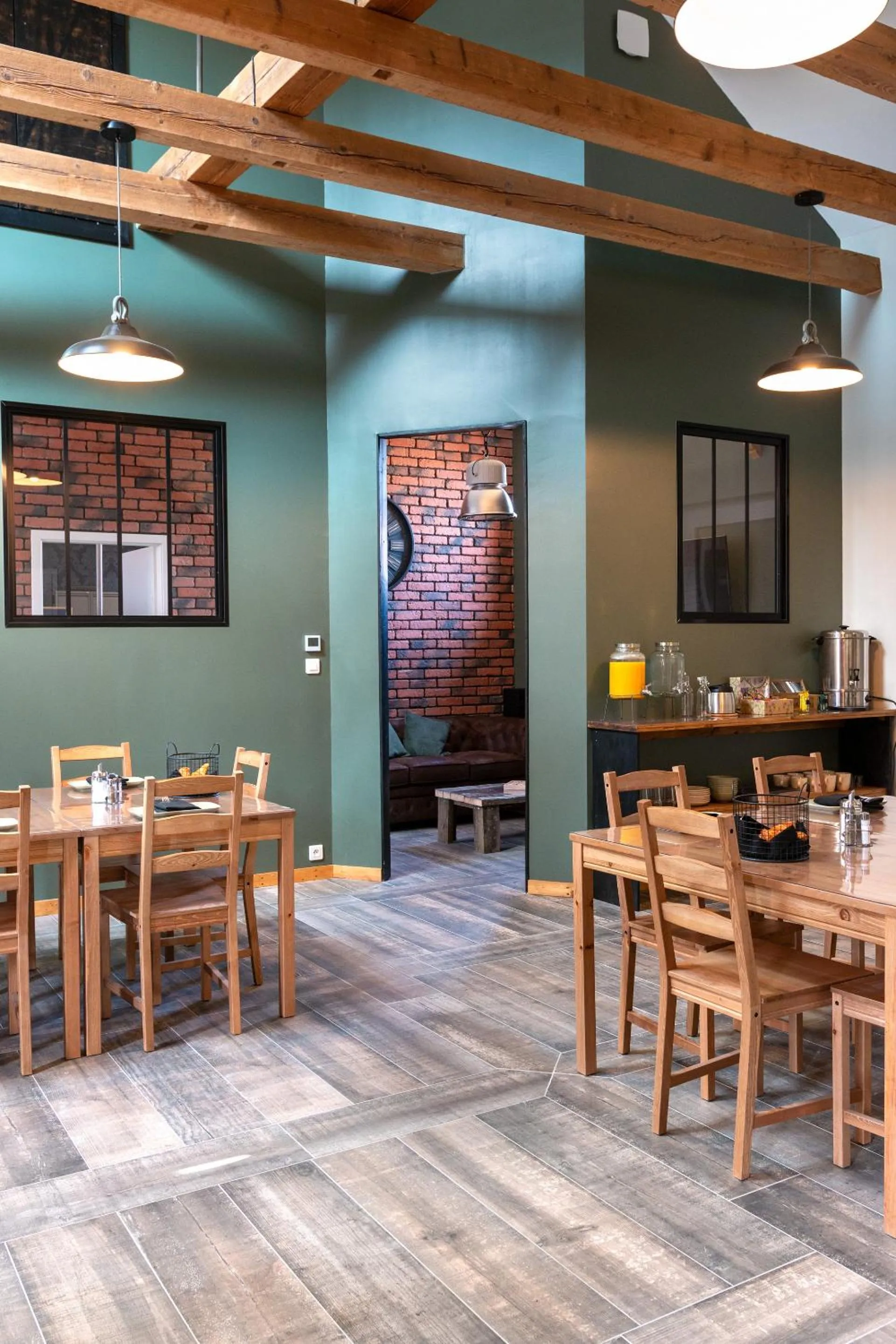 Dining area in Domaine La Grange Ungersheim - Chambres d'Hôtes L'Inspiration