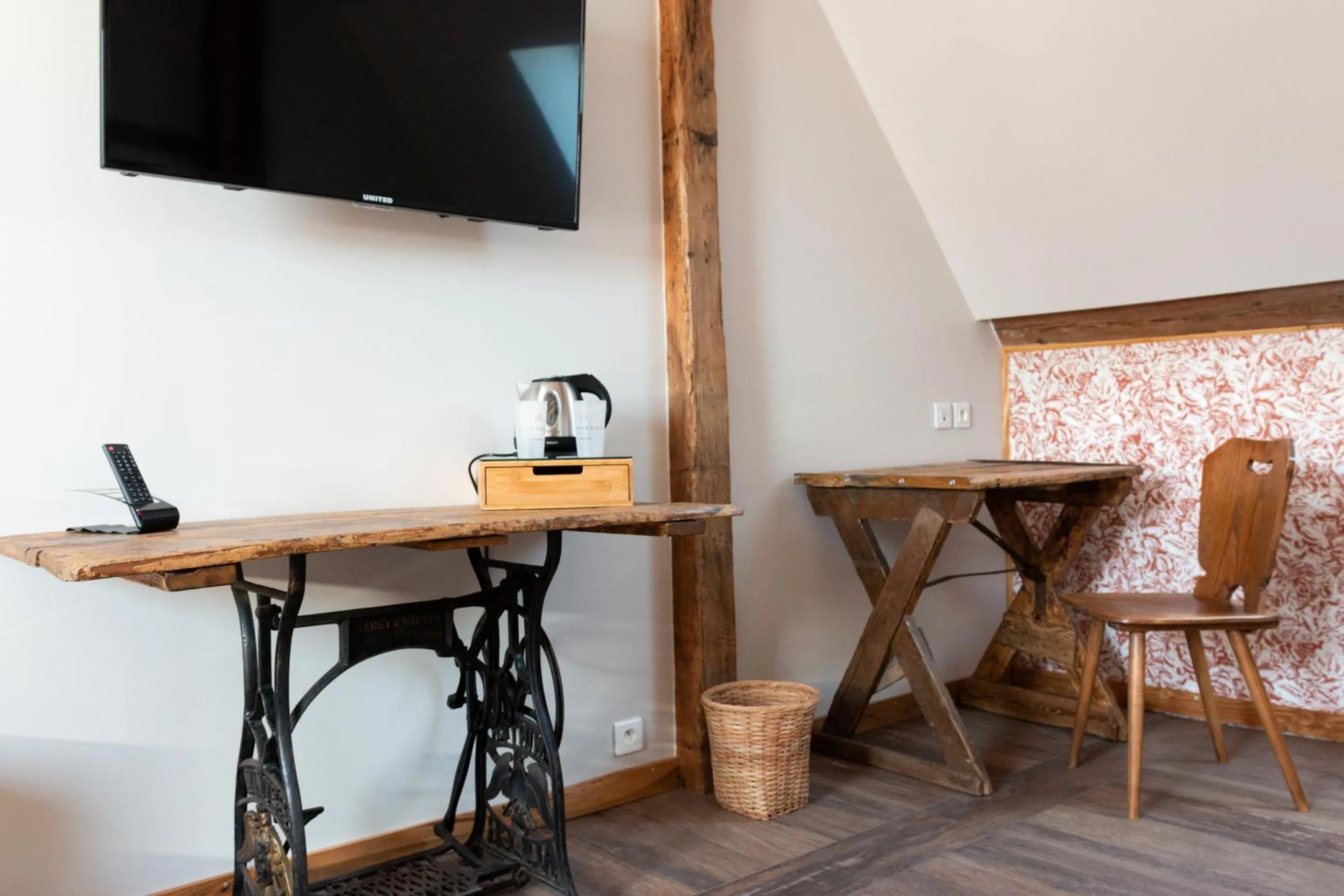 Bedroom in Domaine La Grange Ungersheim - Chambres d'Hôtes L'Inspiration