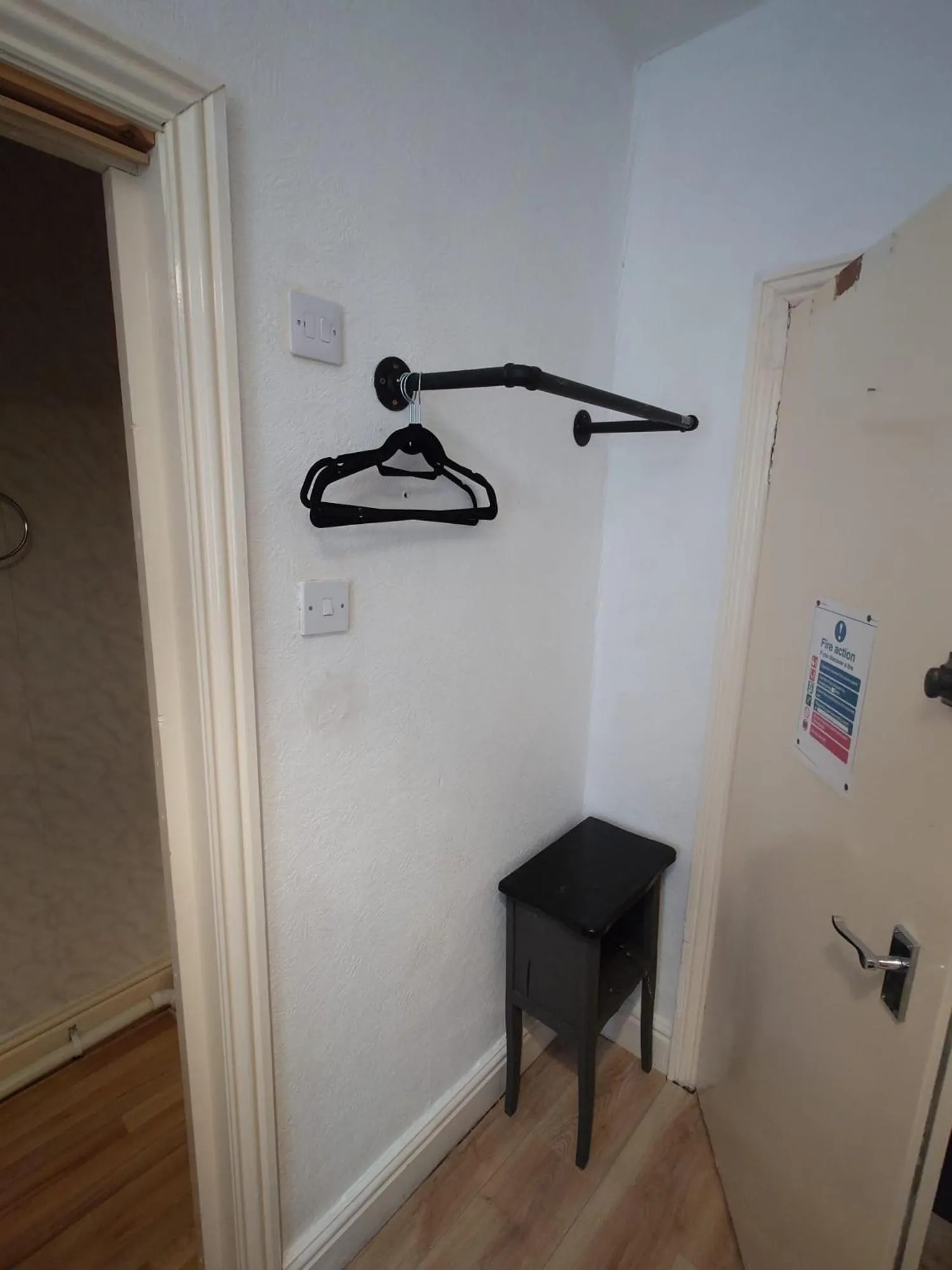 wardrobe in Harriette's Guest House