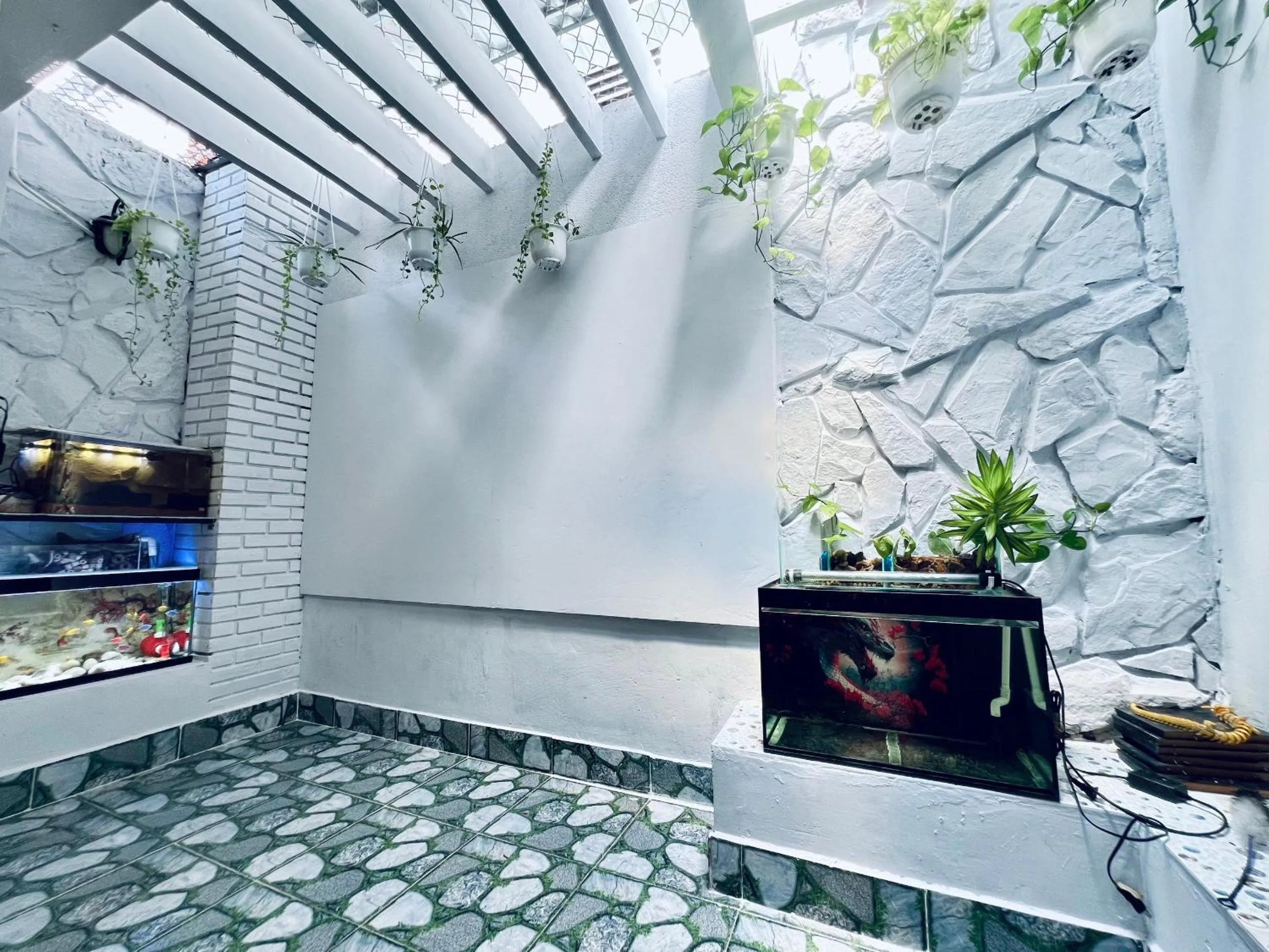 Shower in AULE HOSTEl