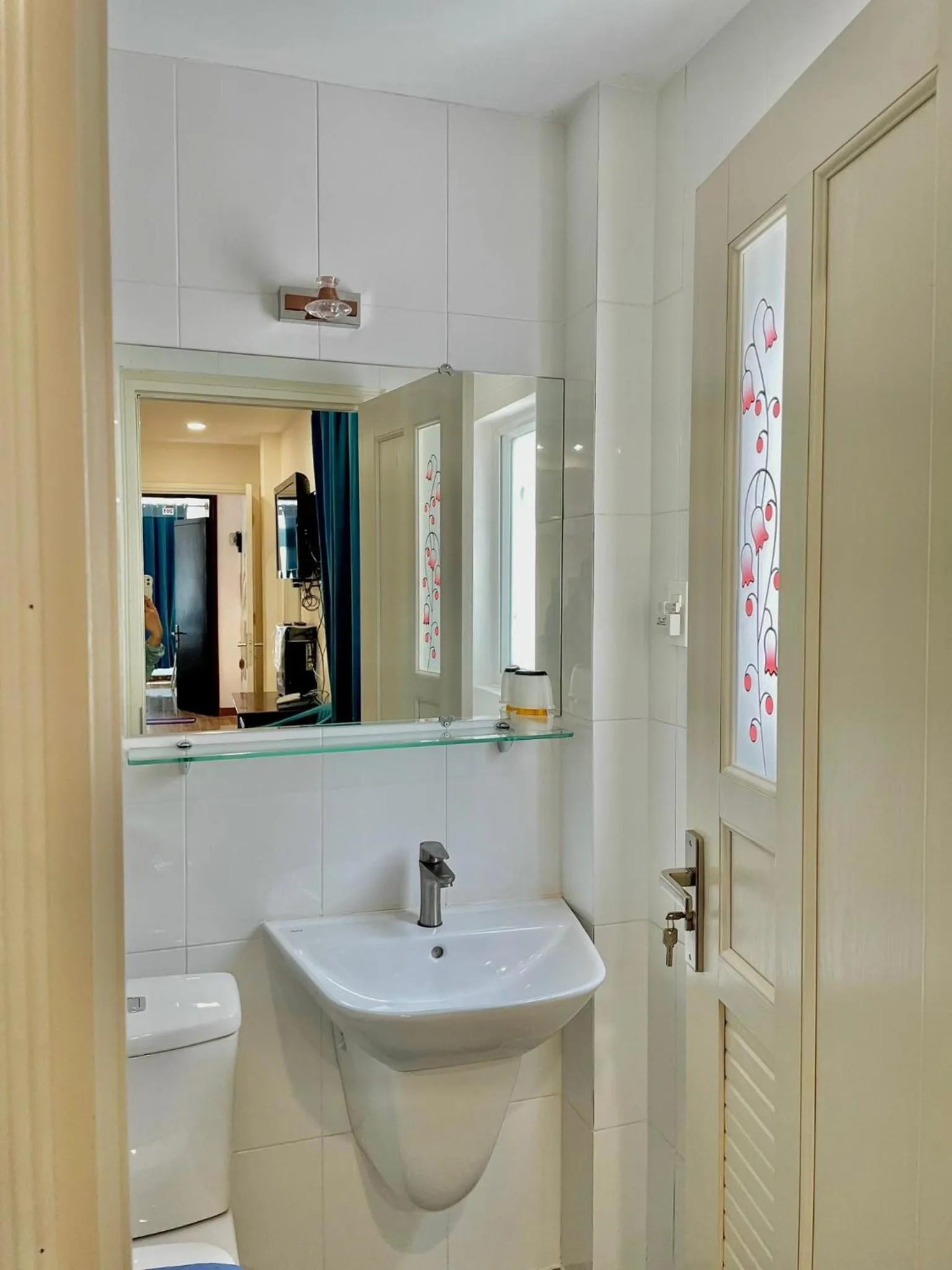 Shower in AULE HOSTEl