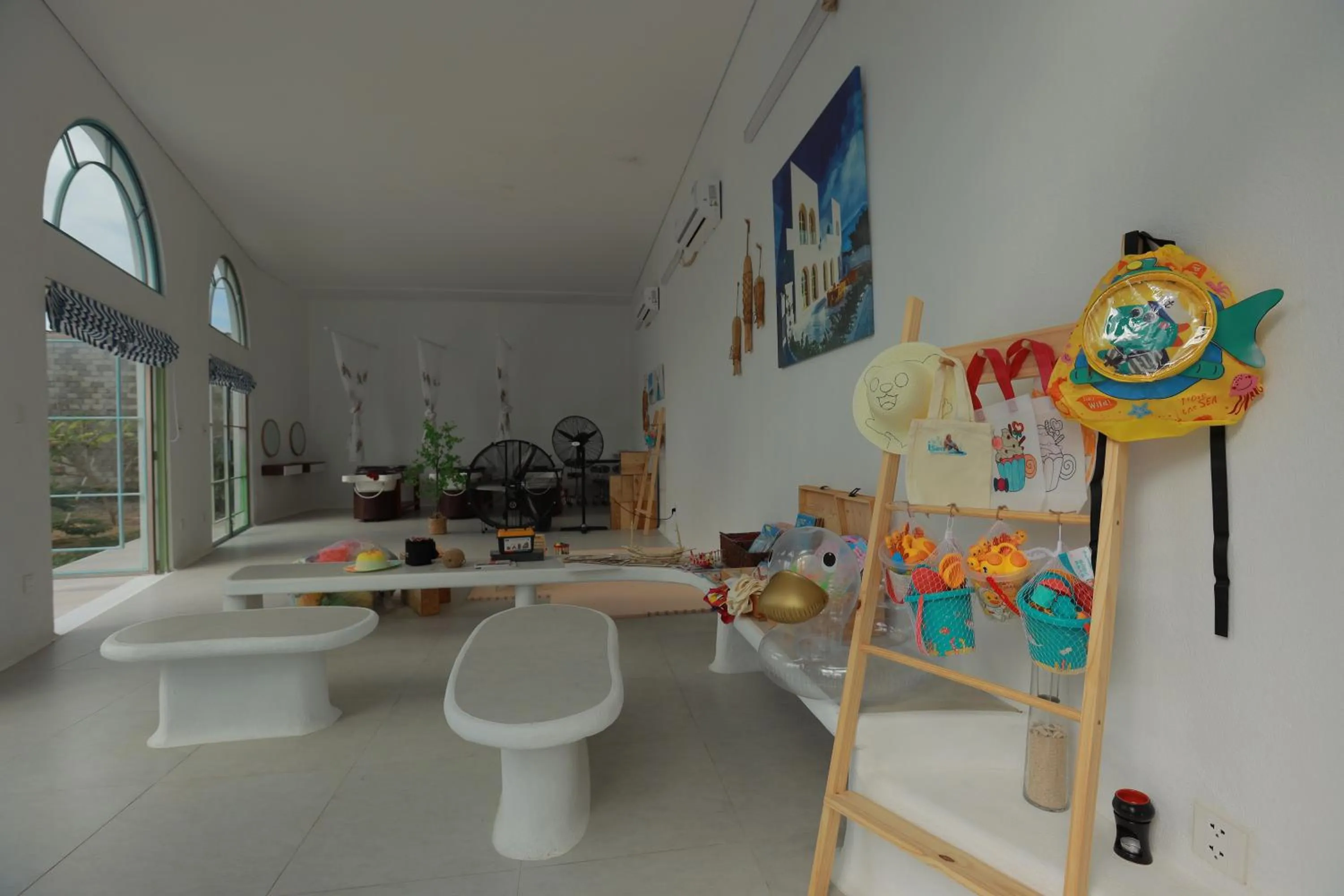Children play ground in iSea by the sea