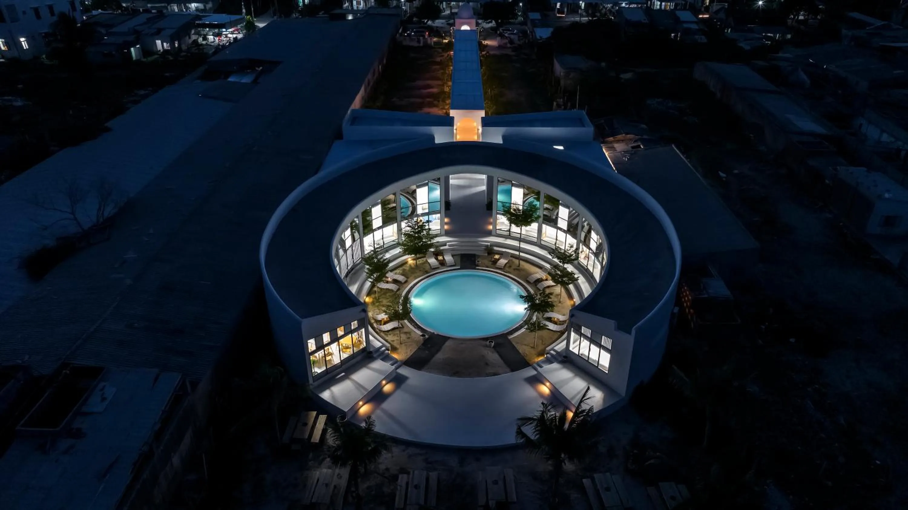 Property building in iSea by the sea