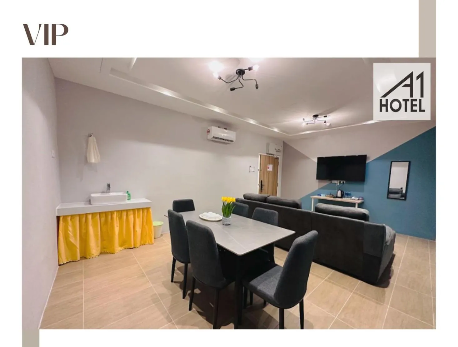 Dining area in A1 Hotel Sungai Petani