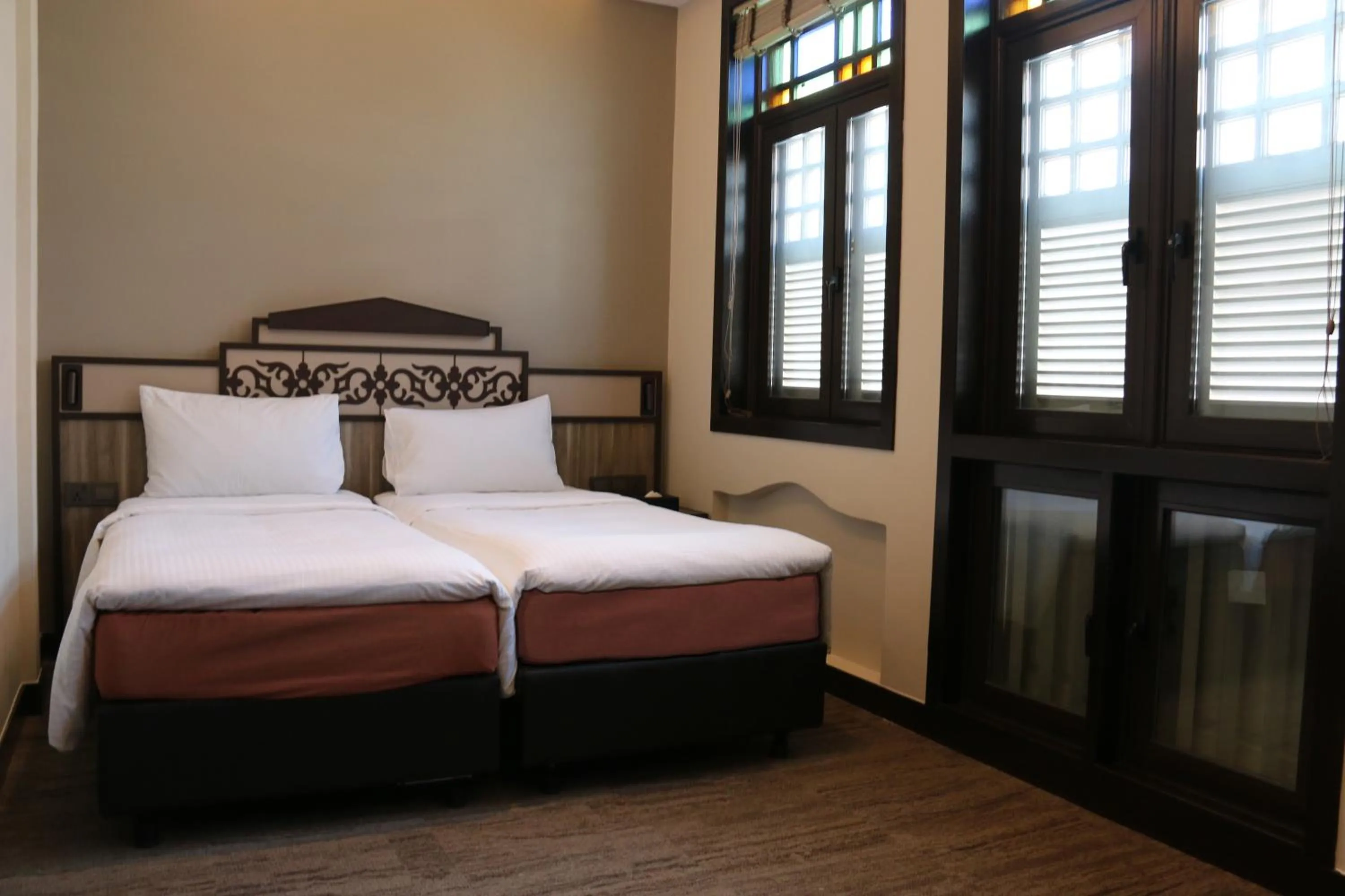 Bed in Aqueen Prestige Hotel Lavender