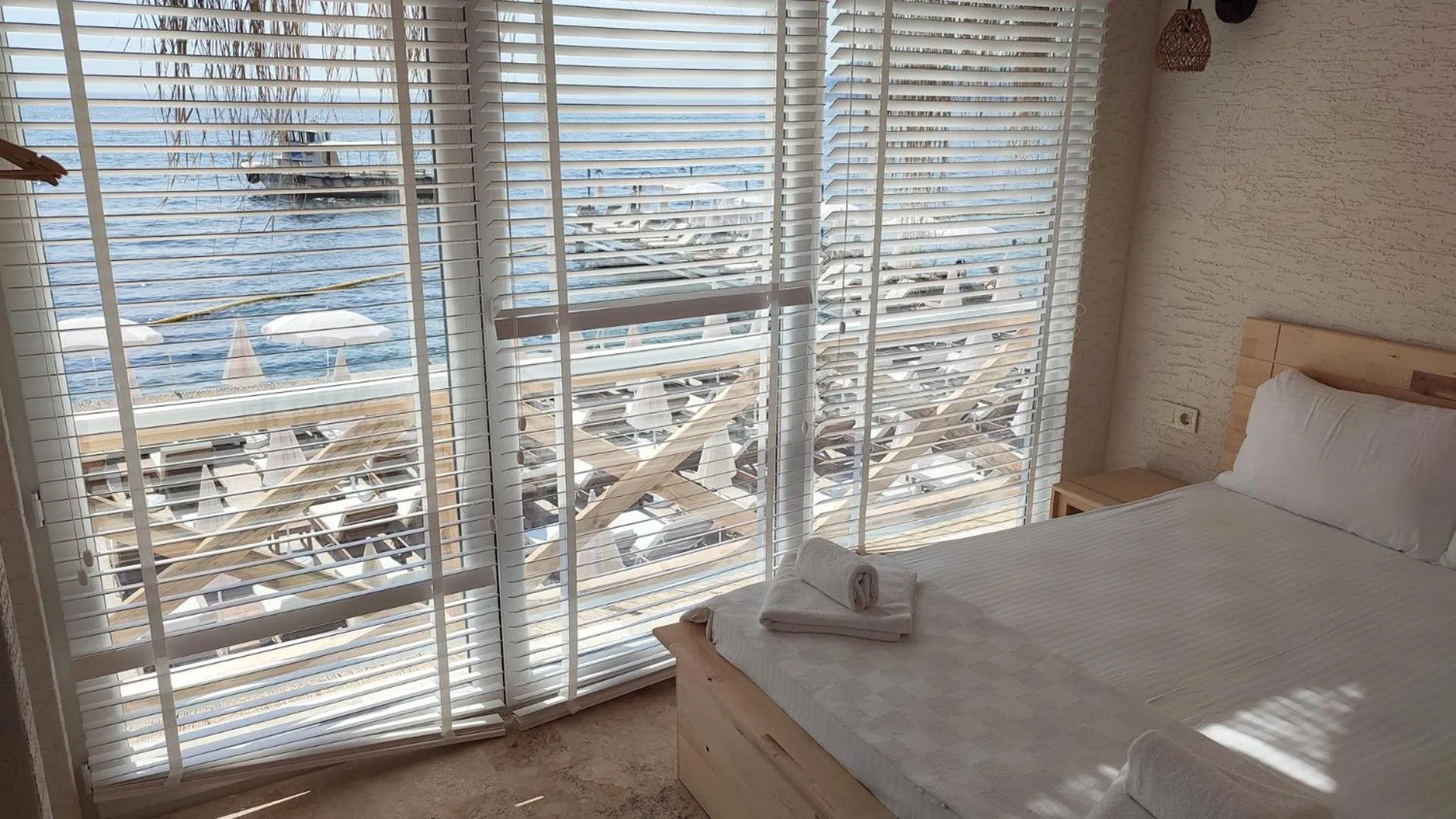 Sea view, Bed in The Roof Ada