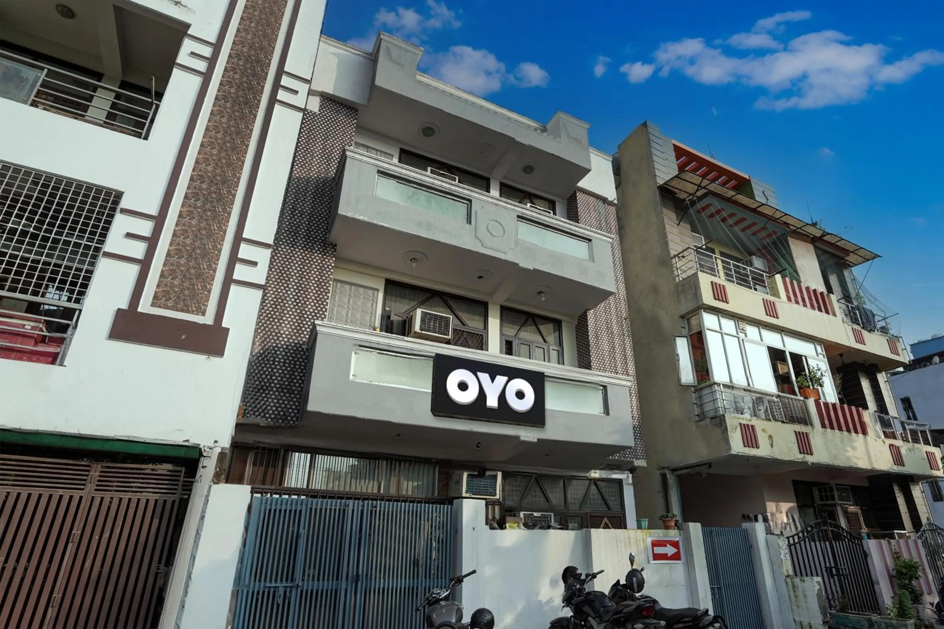 Facade/entrance in Super Hotel O Khanna Hotel near shakti khand III Indirapuram