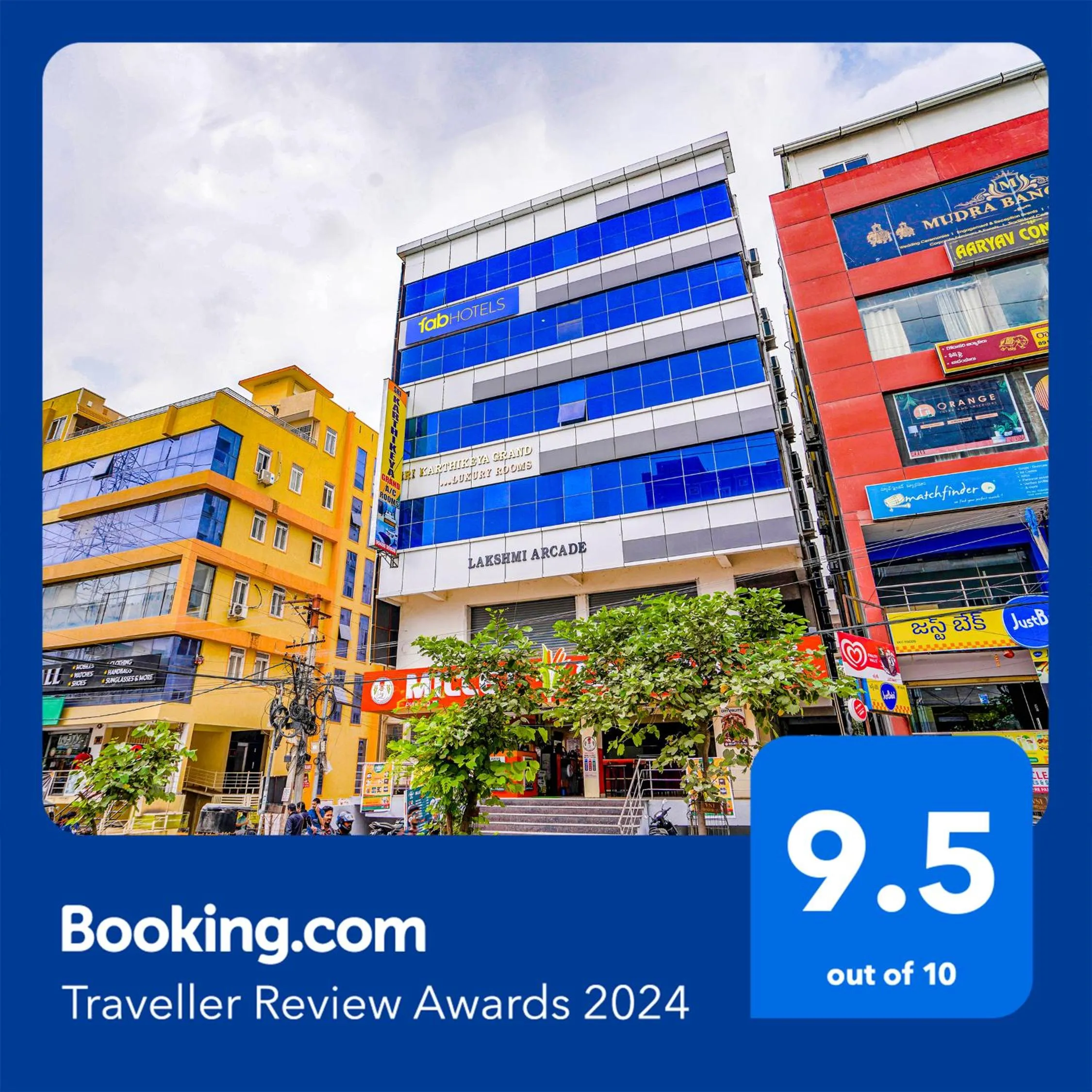 Property building in FabHotel Sri Karthikeya Grand - Nr Nexus Mall, Kukatpally