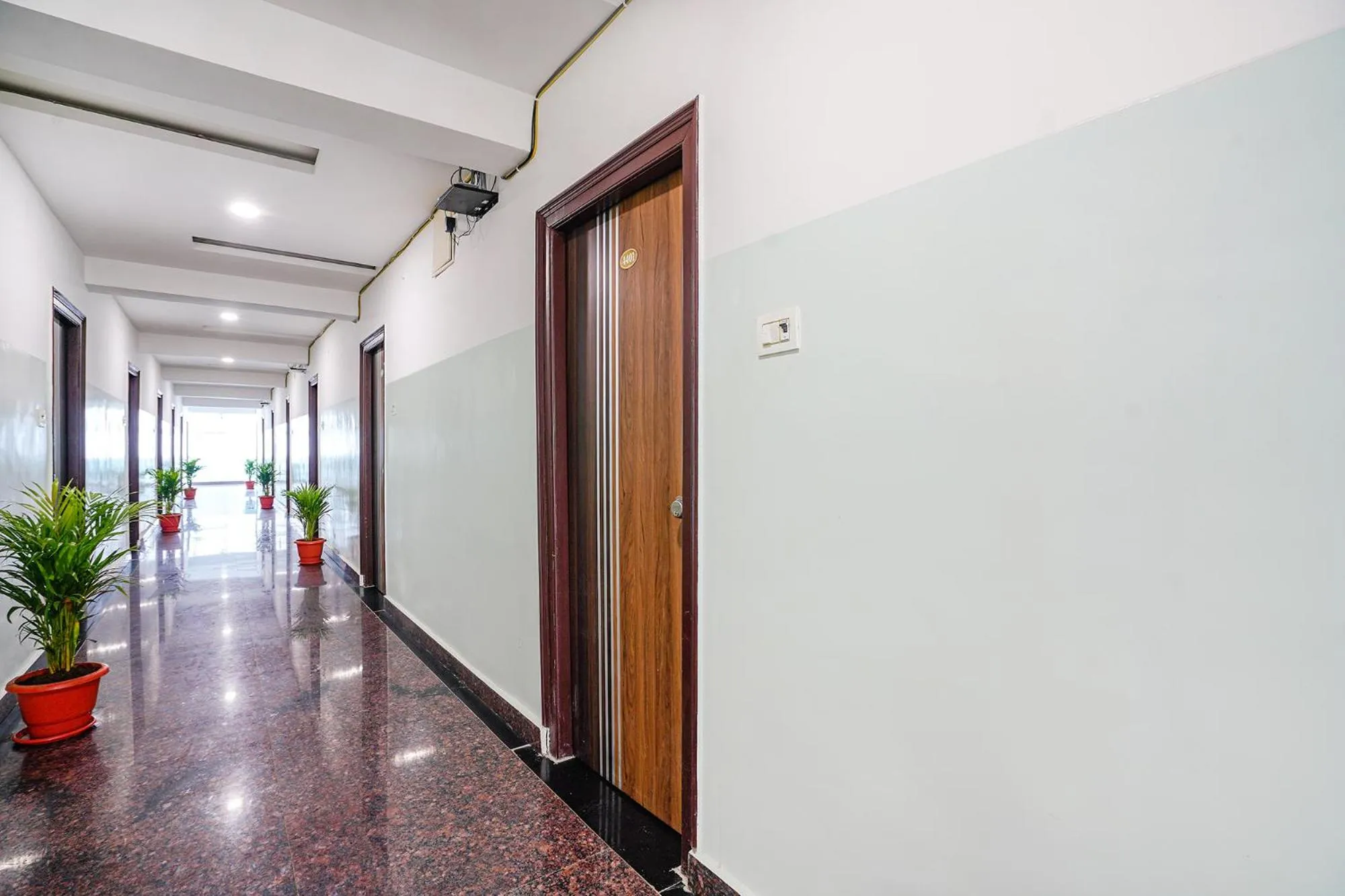 Lobby or reception in FabHotel Sri Karthikeya Grand - Nr Nexus Mall, Kukatpally