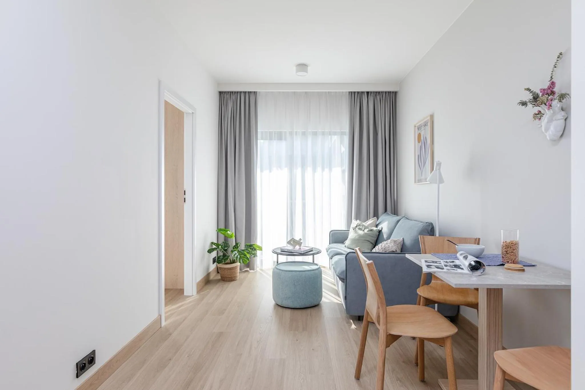 Living room in Noli Mokotow