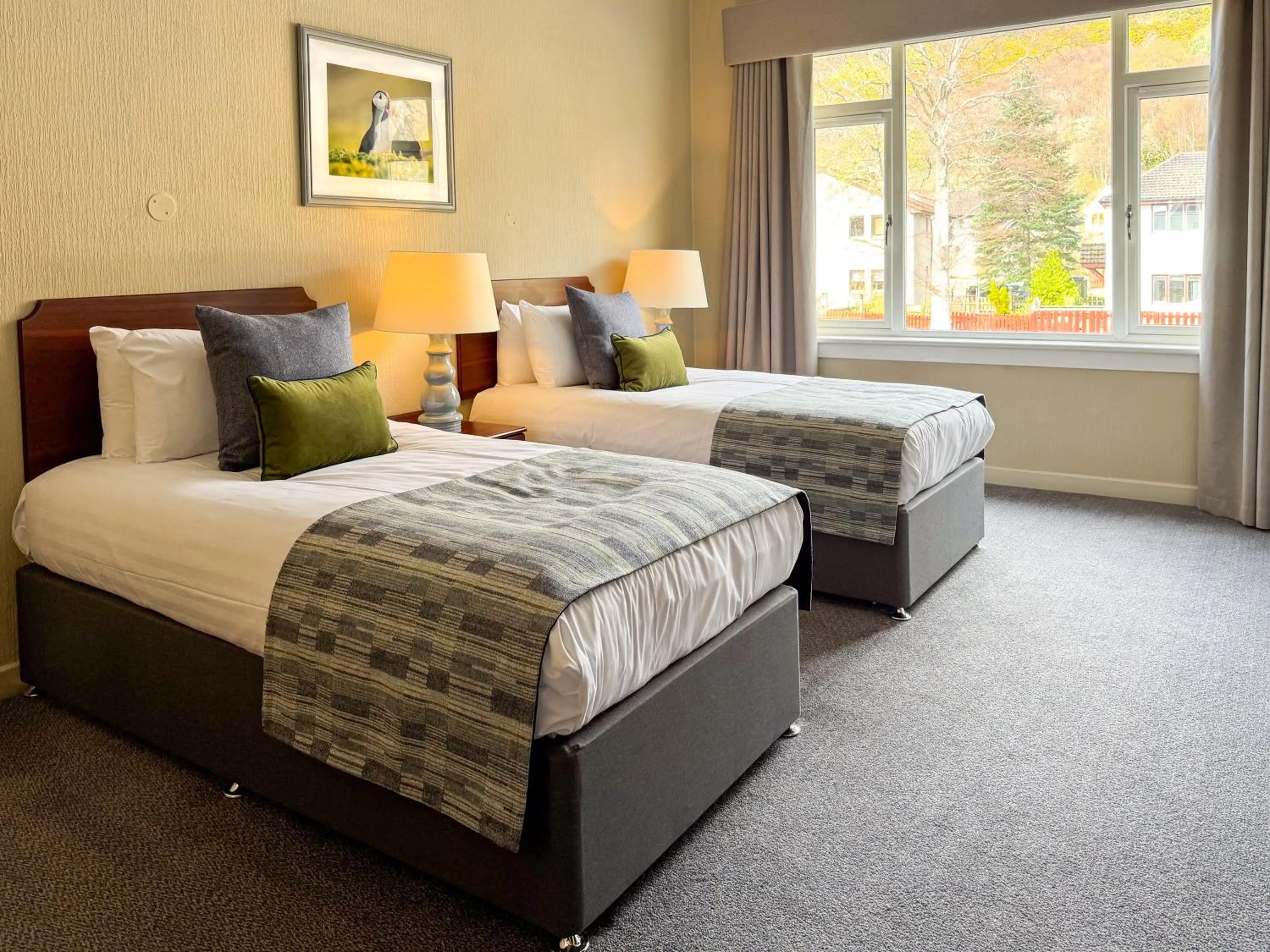 Bed in The Royal Hotel