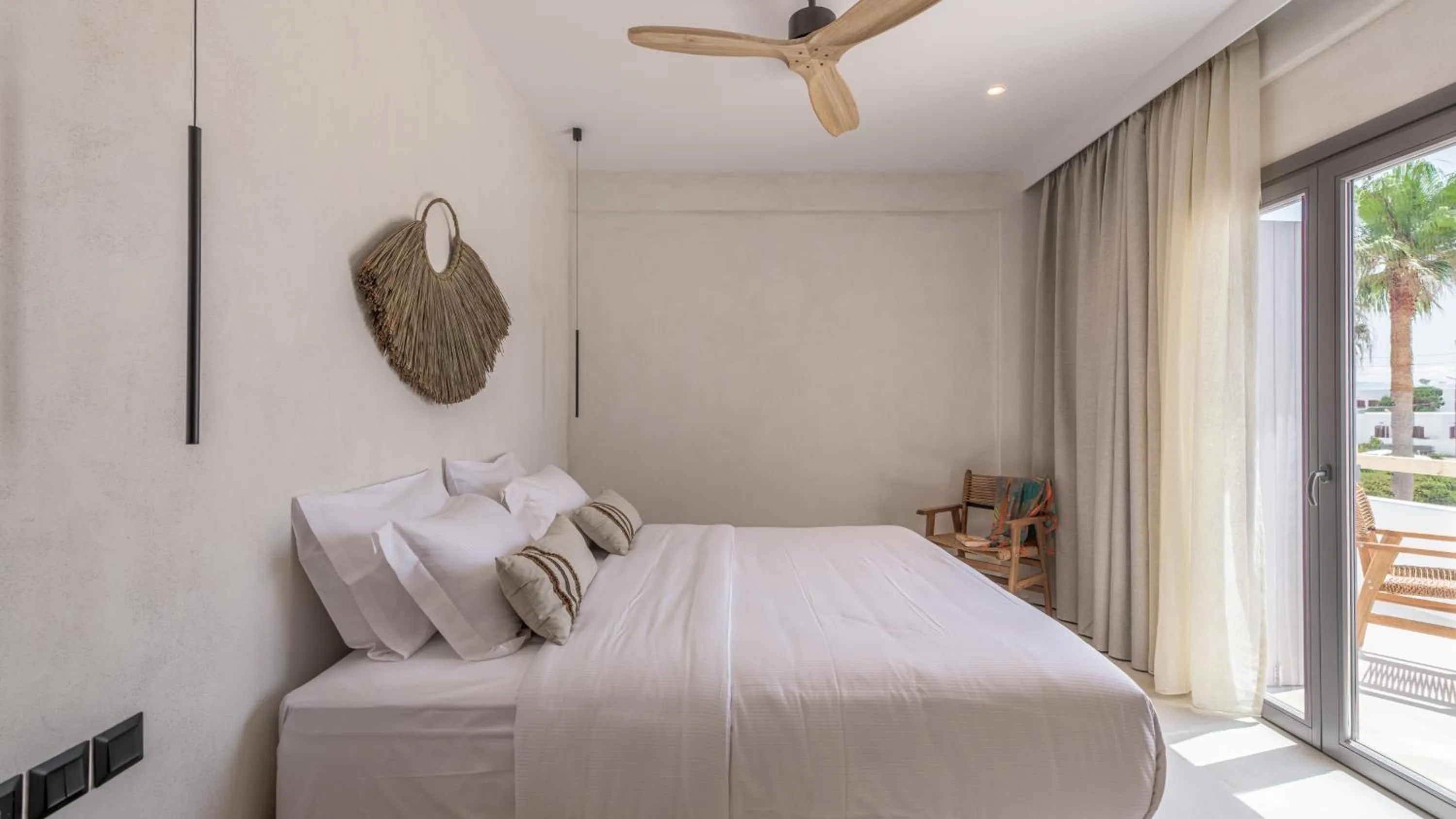 Bed in Nove Milos Luxury by Estia