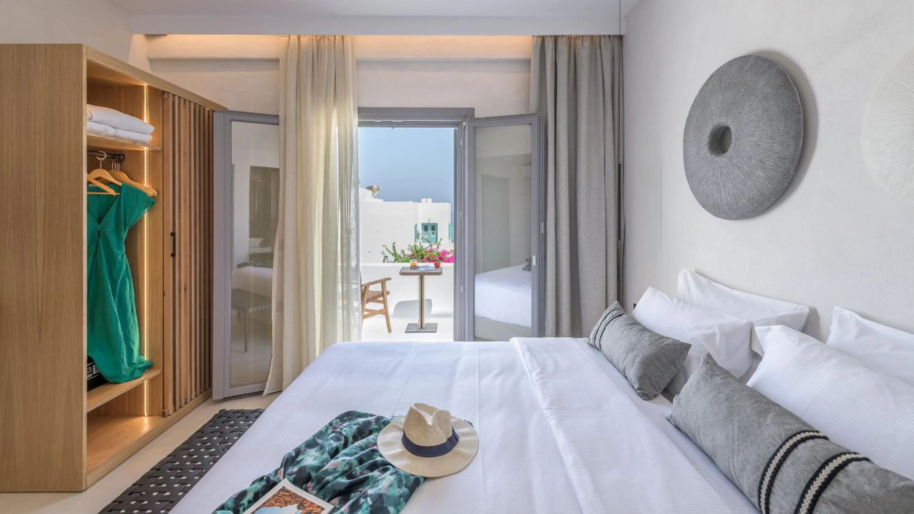 Bed in Nove Milos Luxury by Estia