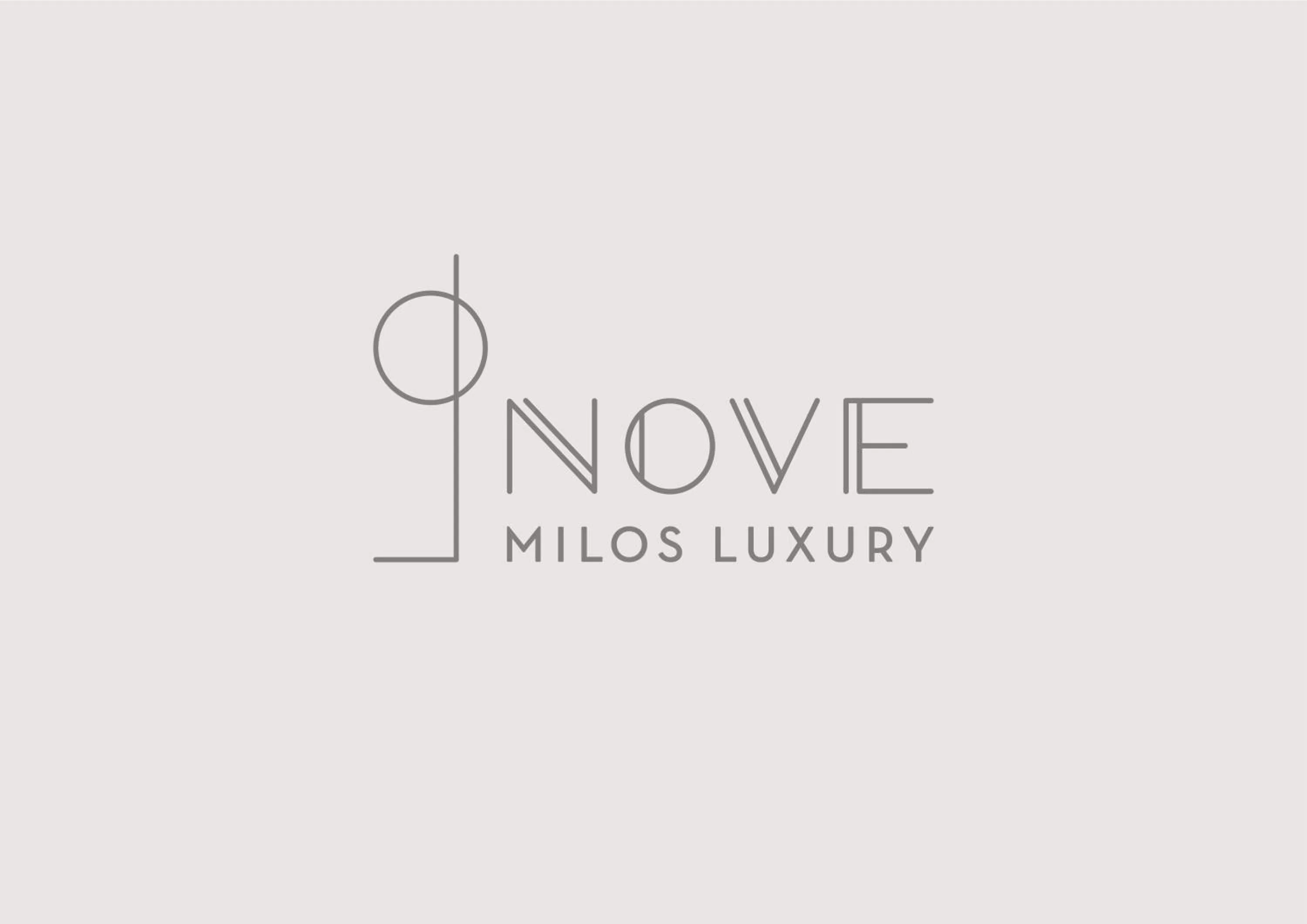 Property logo or sign in Nove Milos Luxury by Estia