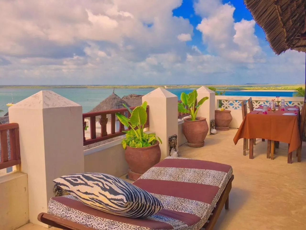 Balcony/Terrace in Msafini Hotel