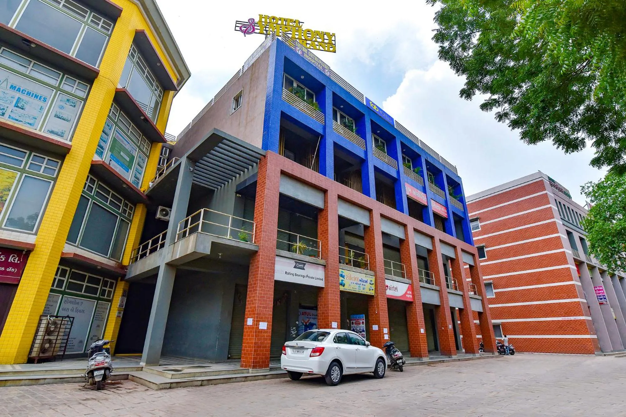 Property building in FabHotel Symphony Grand - Inside Barcelona Complex