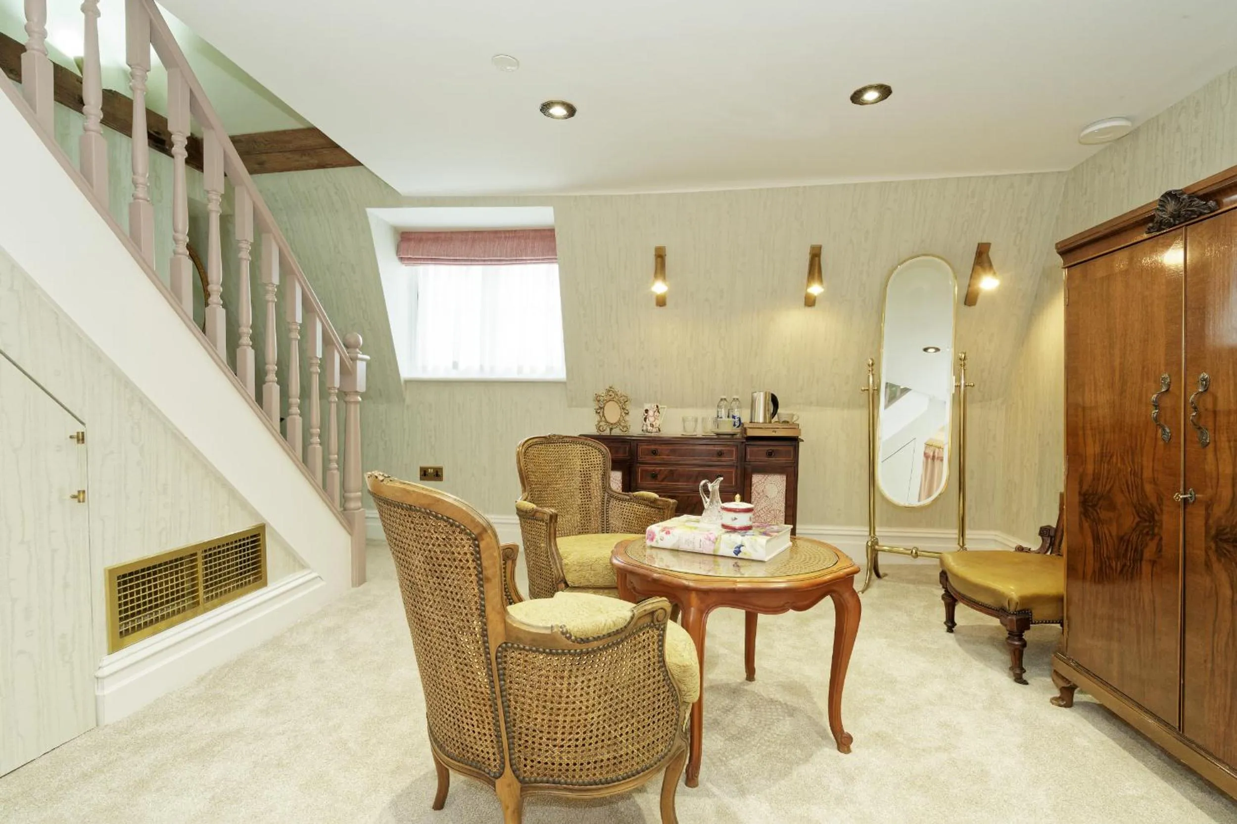 Seating area in Old Town House, Margate
