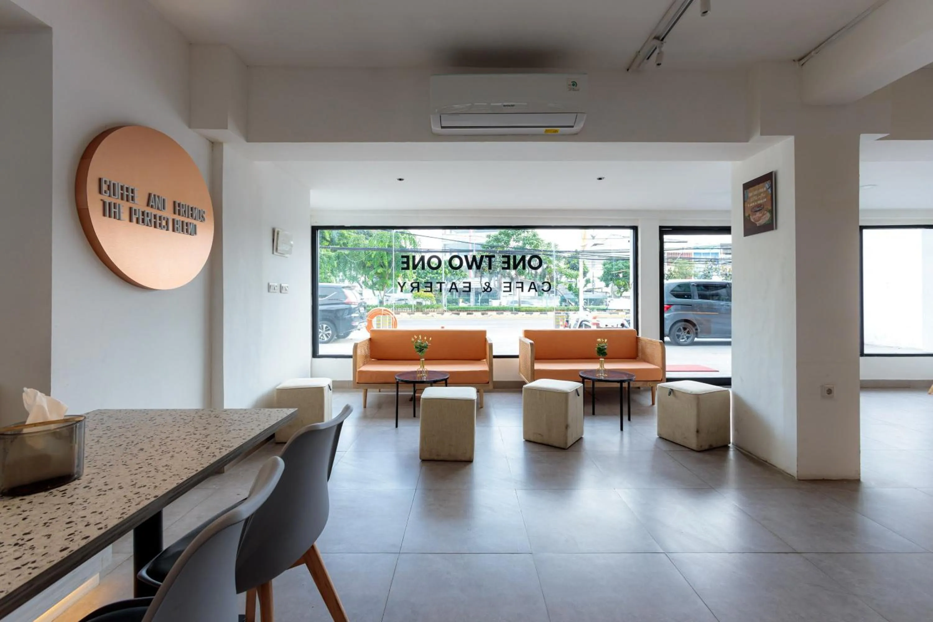 Property building in RedDoorz near Mangga Dua Mall