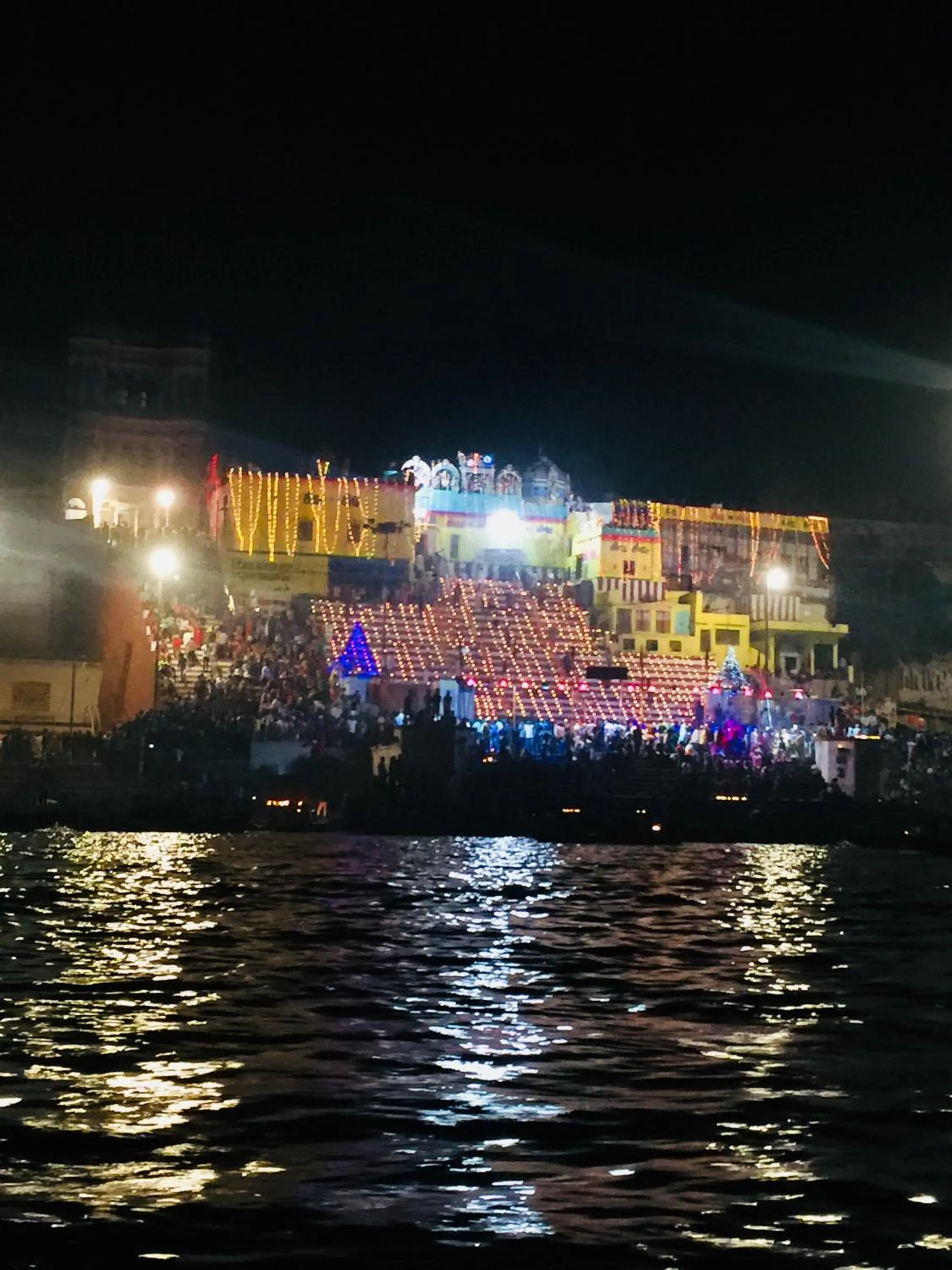 Night in Hotel Rajyashree Palace