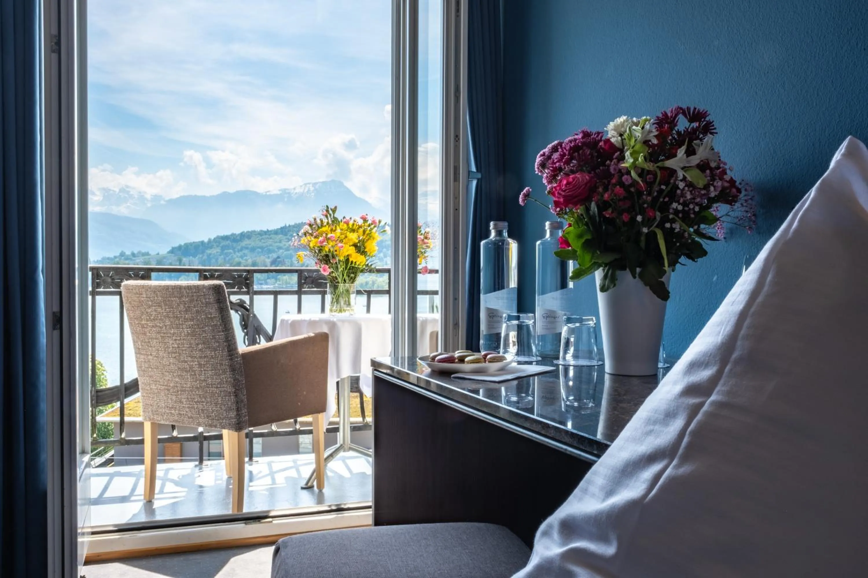 Natural landscape in Hotel Royal Luzern