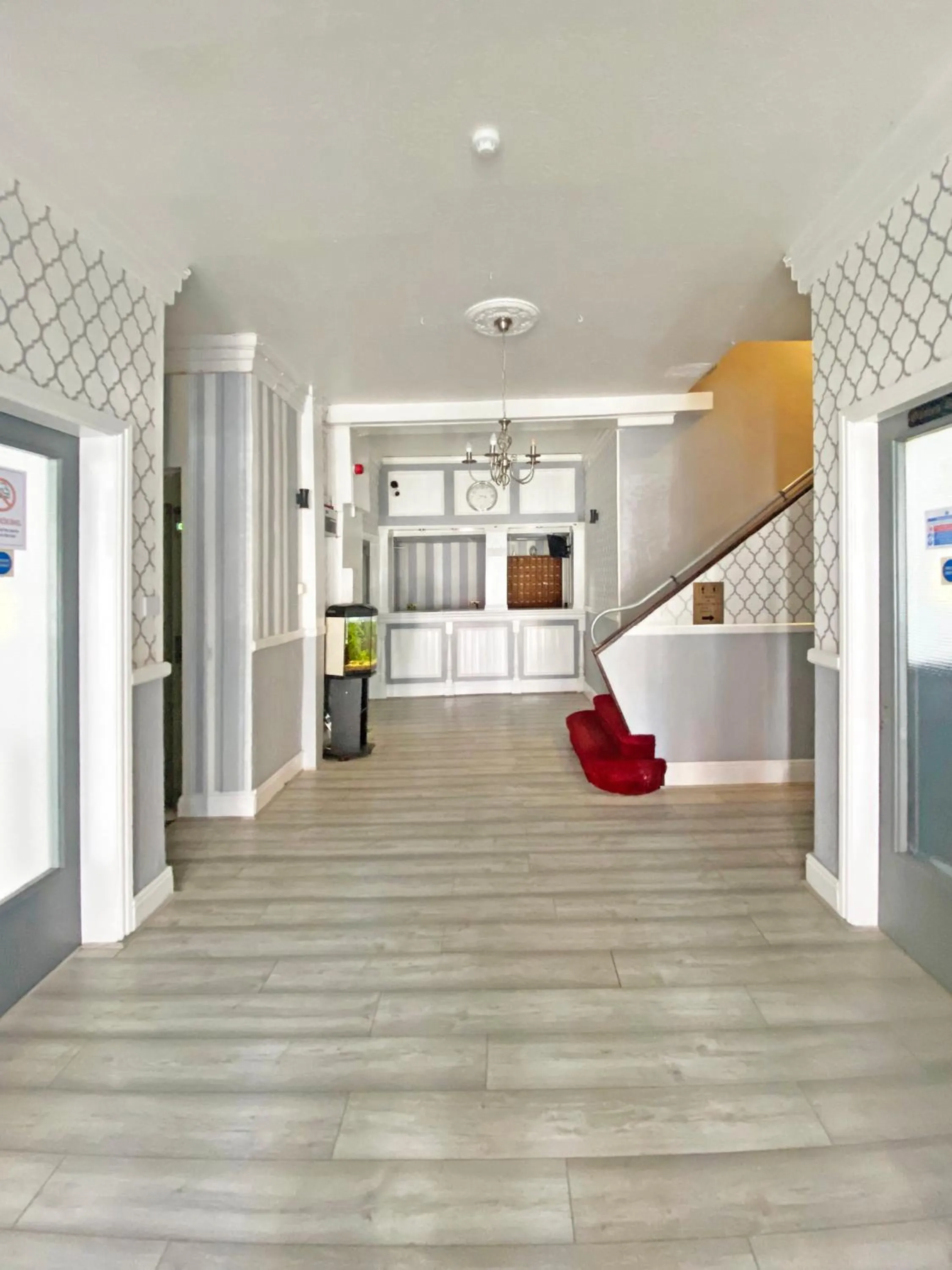 Lobby or reception in The J & S Hotel