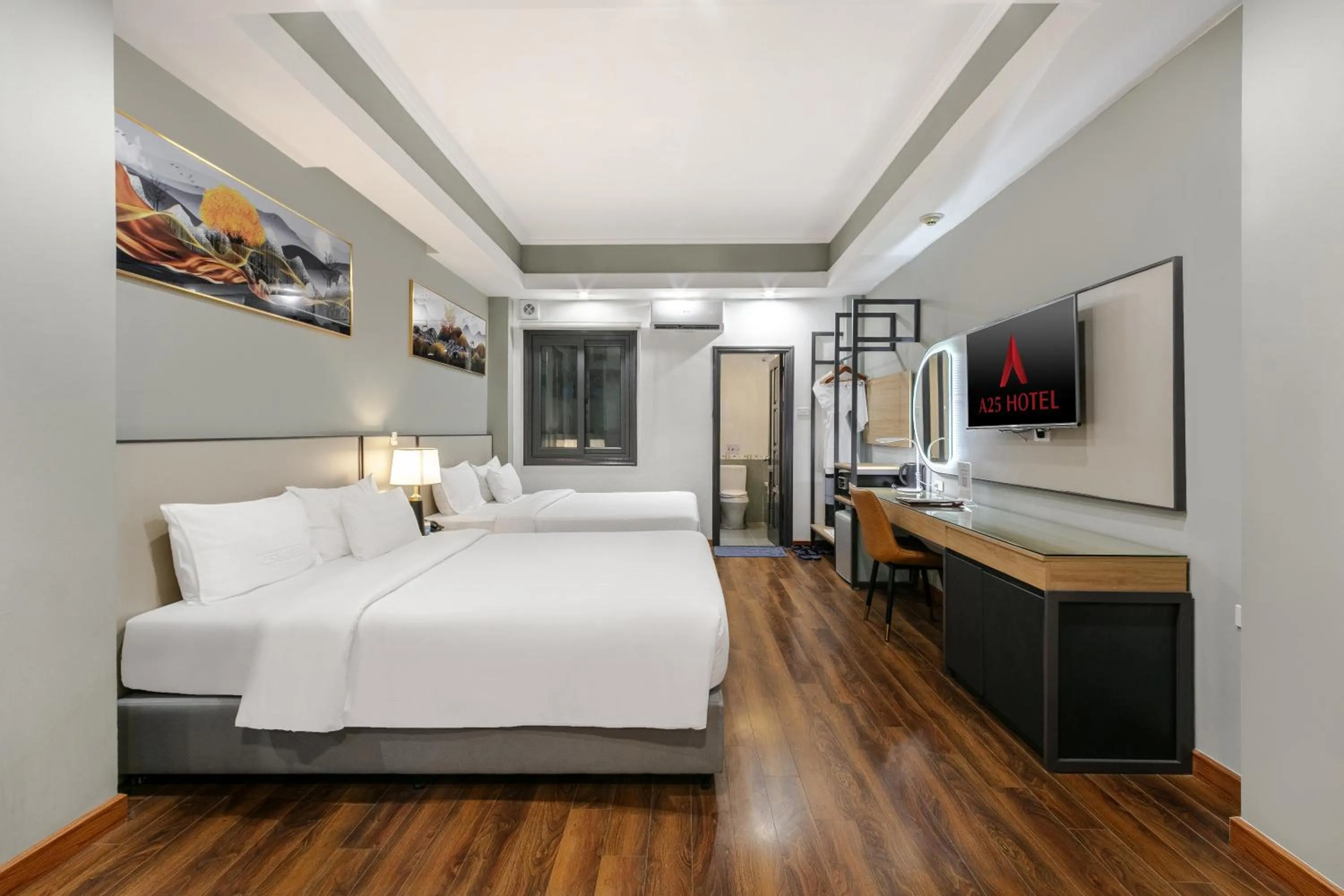 Bed in A25 Hotel - 12 Phố Huế