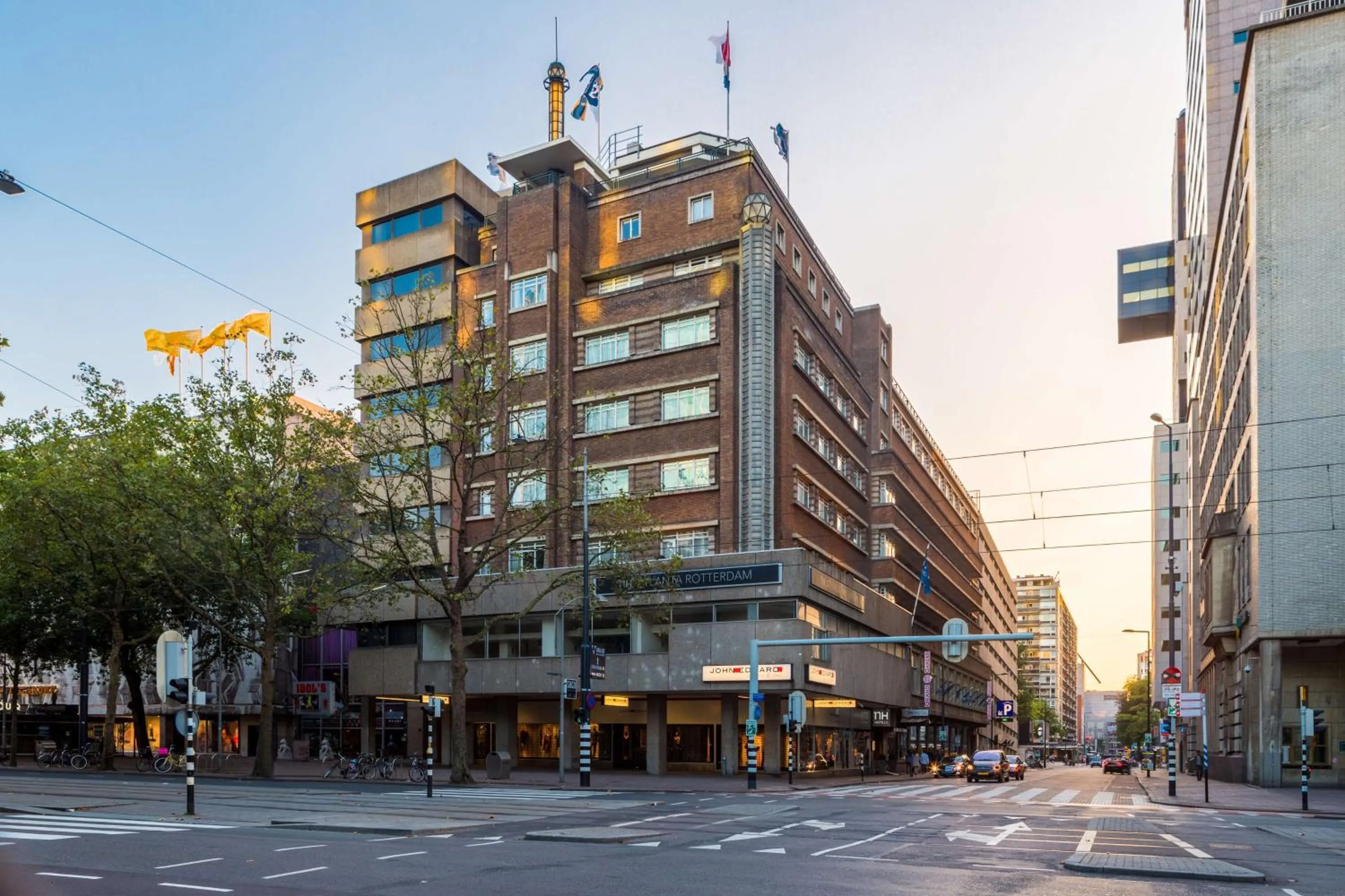 Property building in NH Atlanta Rotterdam Hotel