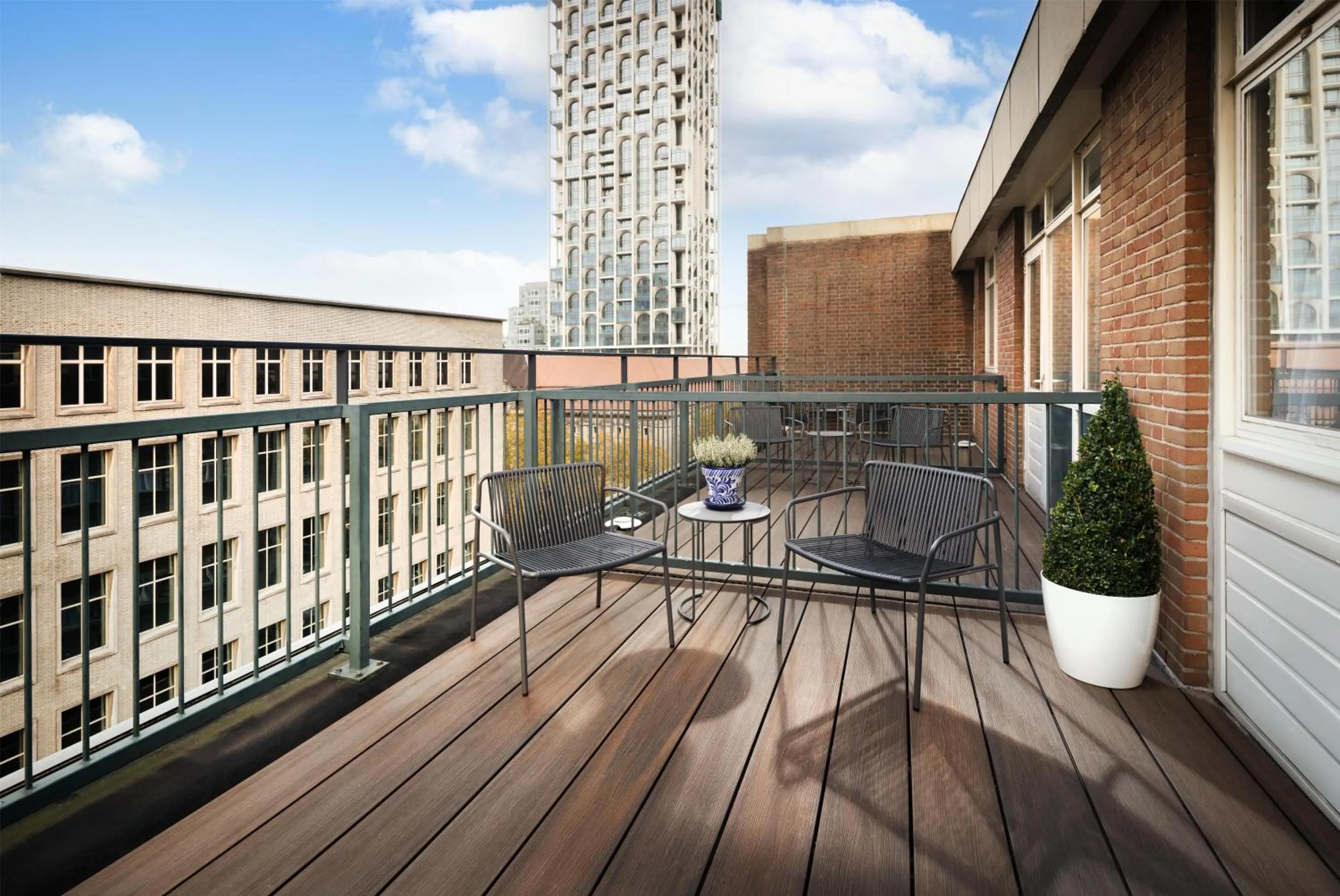 Bedroom in NH Atlanta Rotterdam Hotel