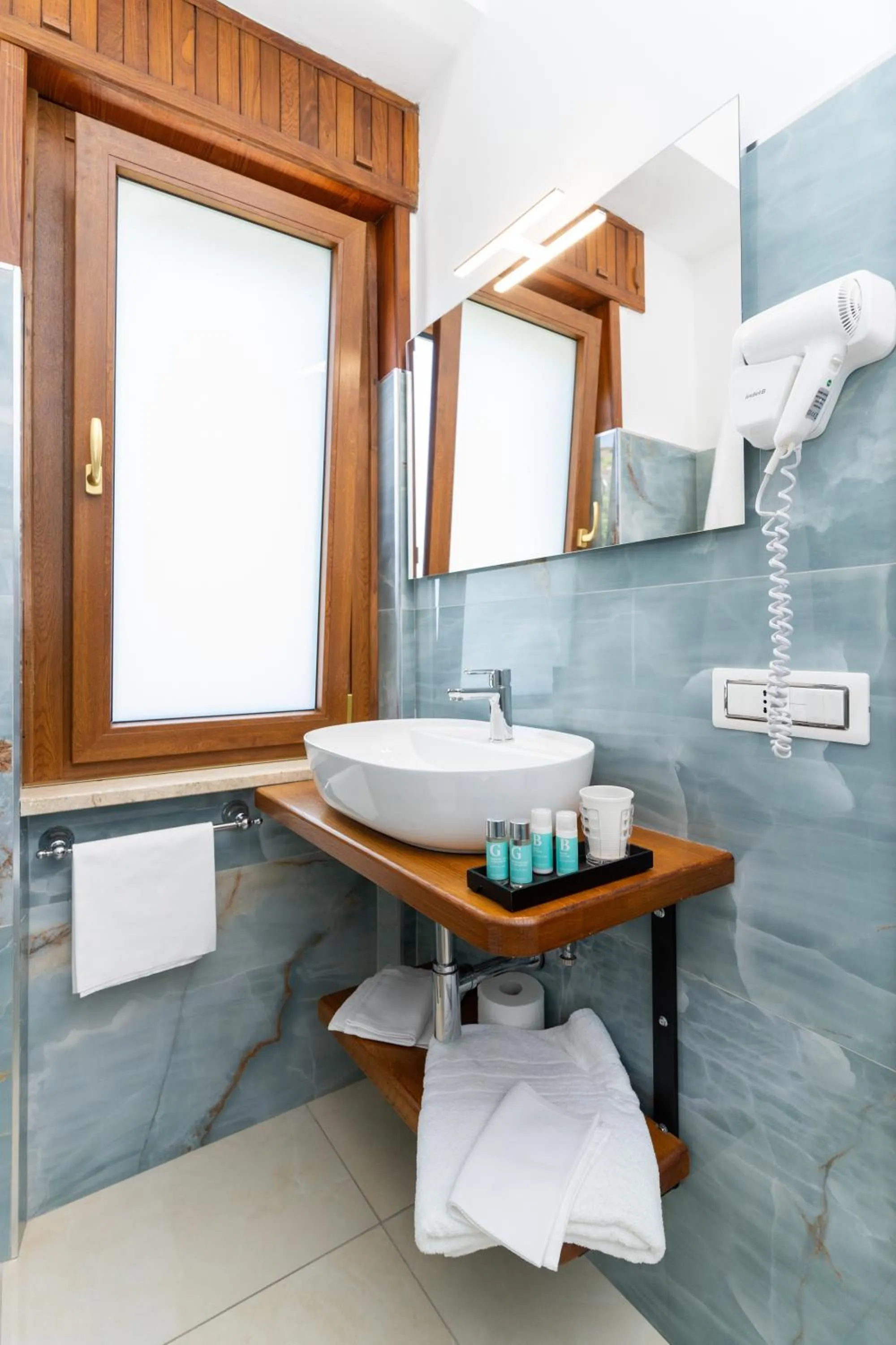 Bathroom in B&B Torre Talao