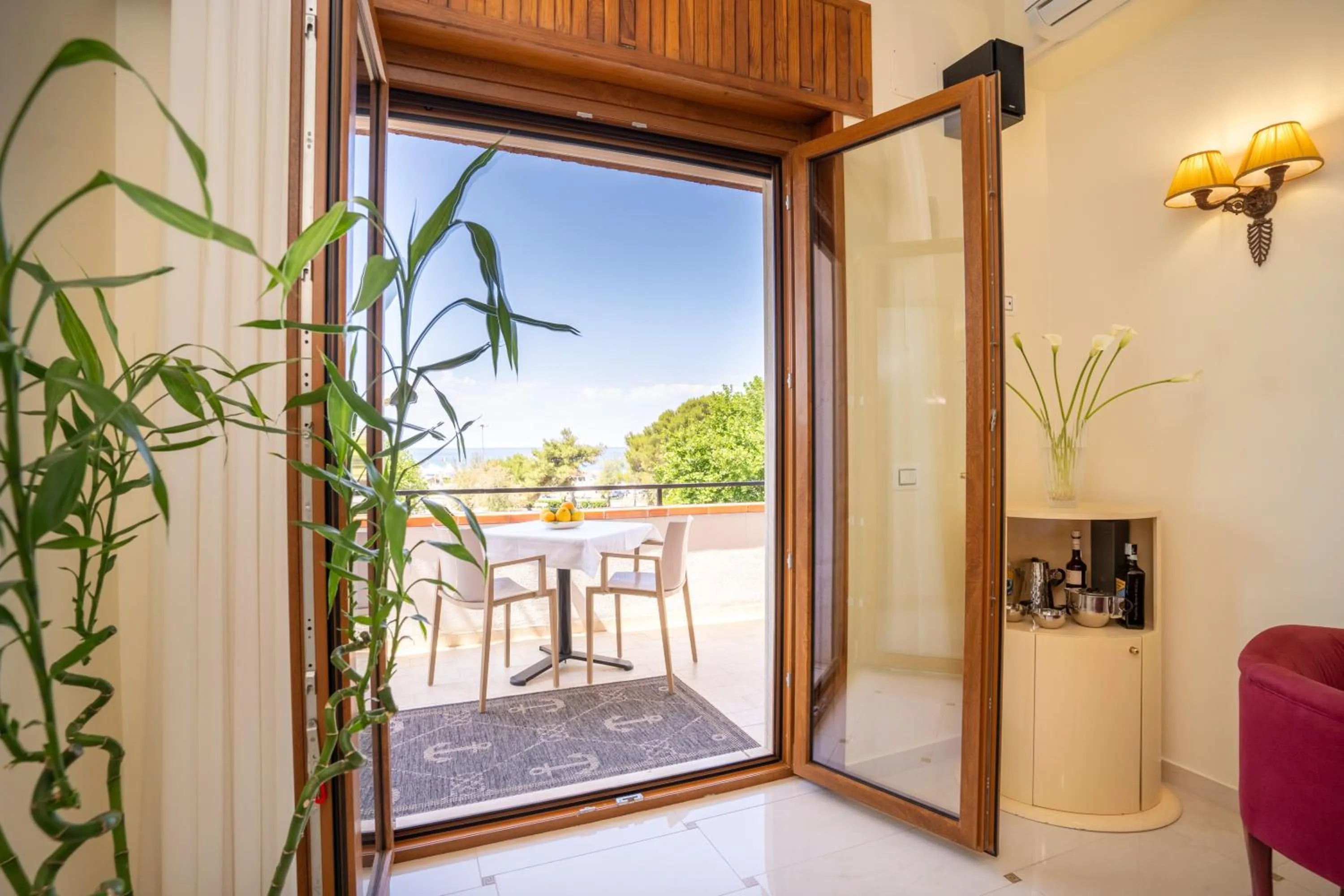 Balcony/Terrace in B&B Torre Talao