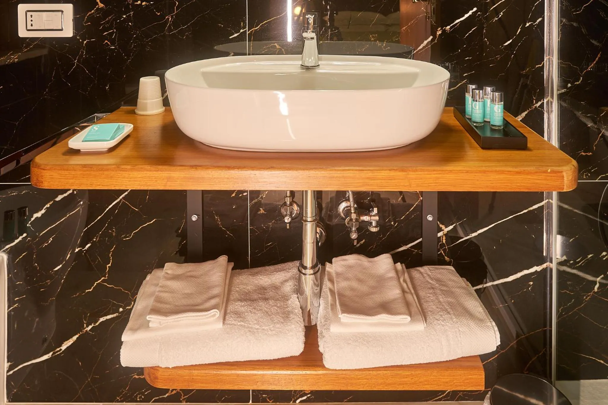 Bathroom in B&B Torre Talao