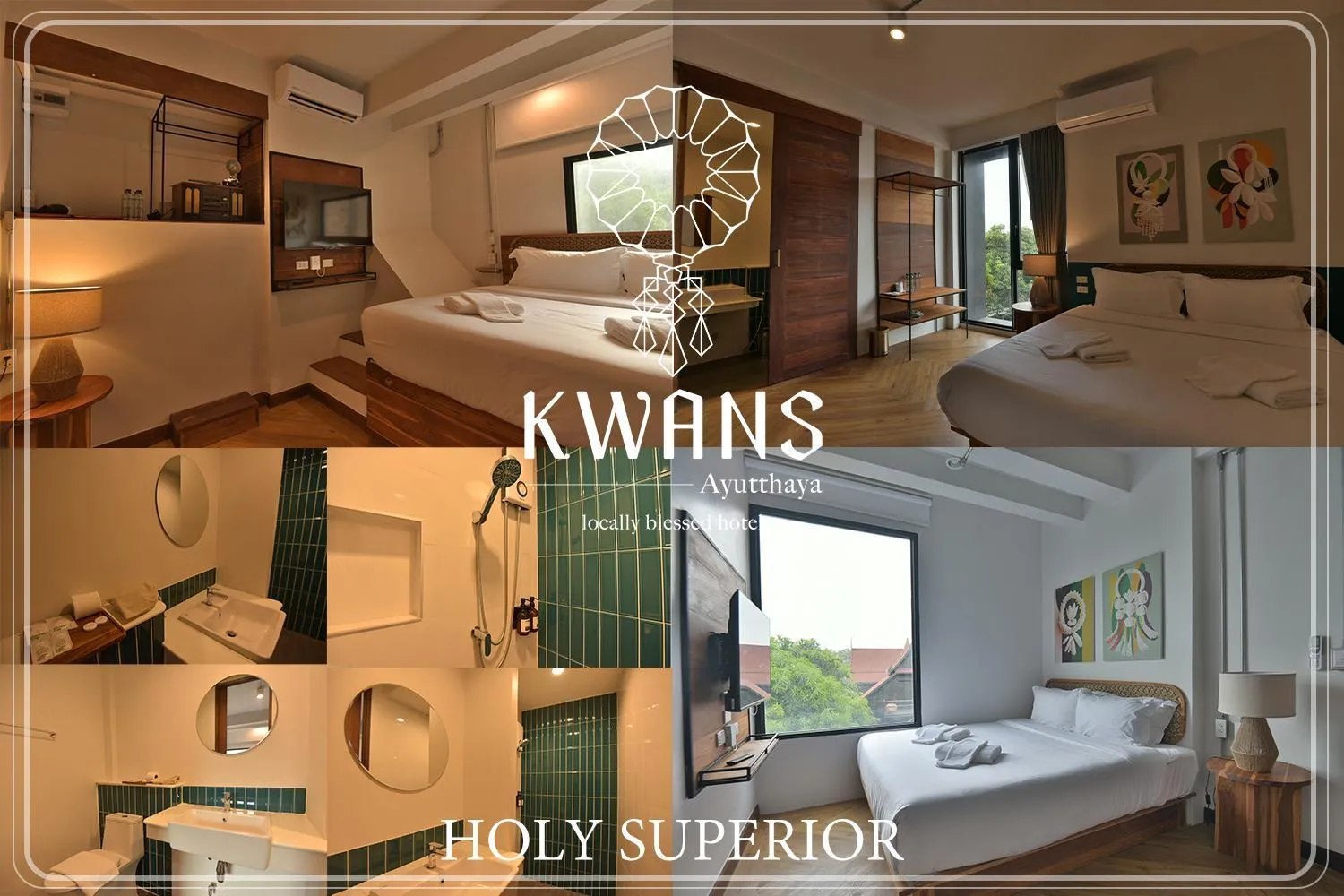 Bed in KWANS Ayutthaya