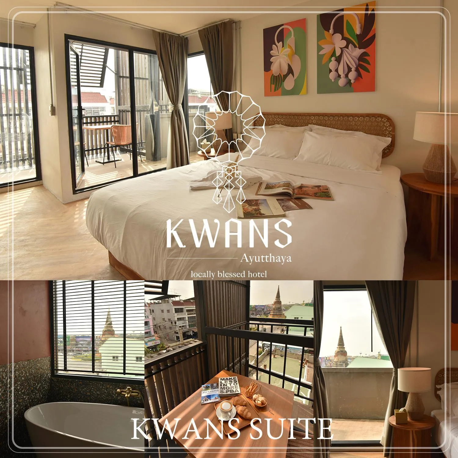 Photo of the whole room, Bed in KWANS Ayutthaya