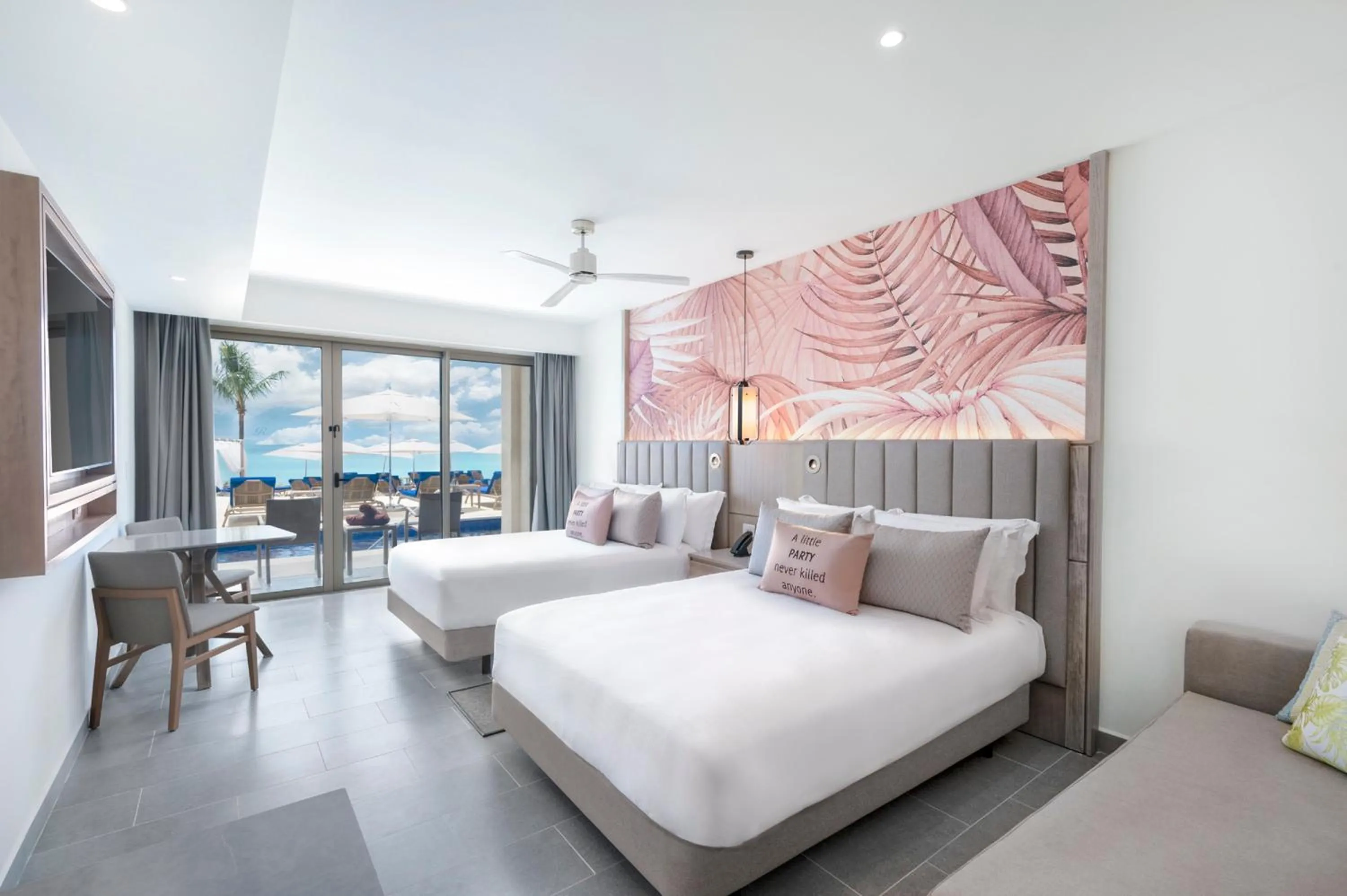 View (from property/room), Bed in Royalton CHIC Antigua, An Autograph Collection All-Inclusive Resort - Adults Only