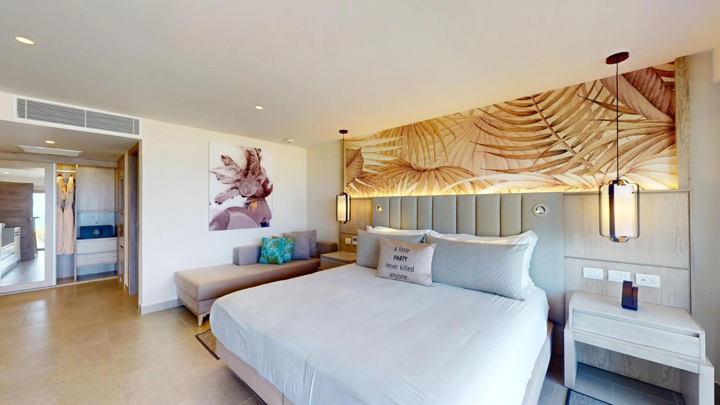 Bedroom, Bed in Royalton CHIC Antigua, An Autograph Collection All-Inclusive Resort - Adults Only