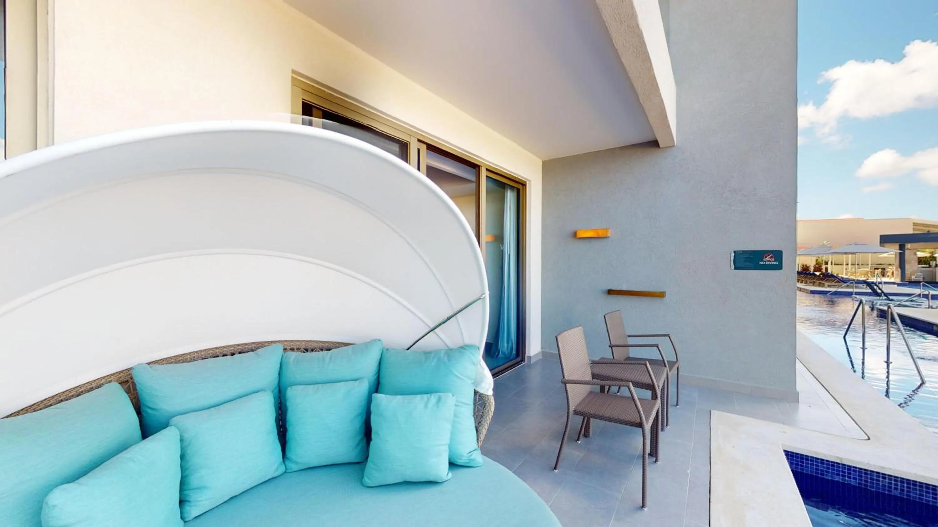 sunbed in Royalton CHIC Antigua, An Autograph Collection All-Inclusive Resort - Adults Only