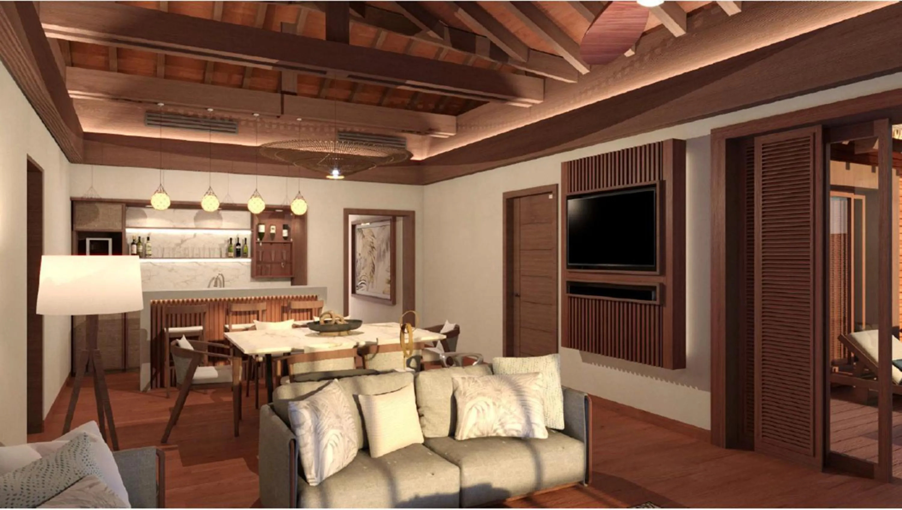 Living room in Royalton CHIC Antigua, An Autograph Collection All-Inclusive Resort - Adults Only