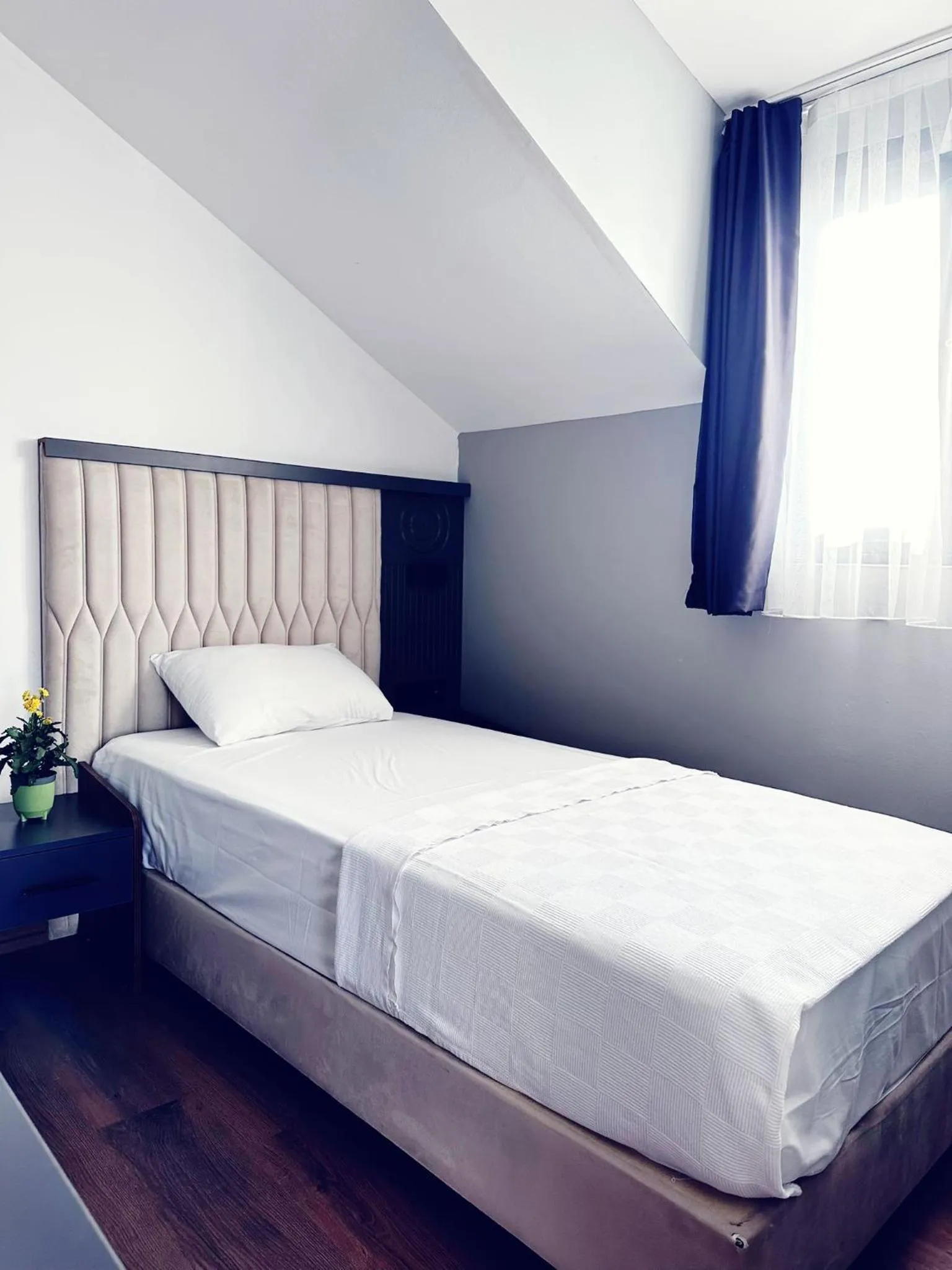 Bed in Shelton Airport Hotel