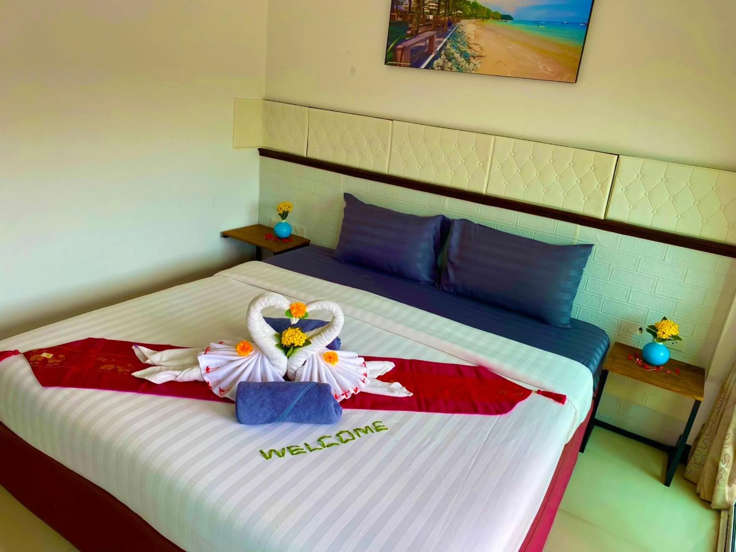 Bed in At Home Hotel