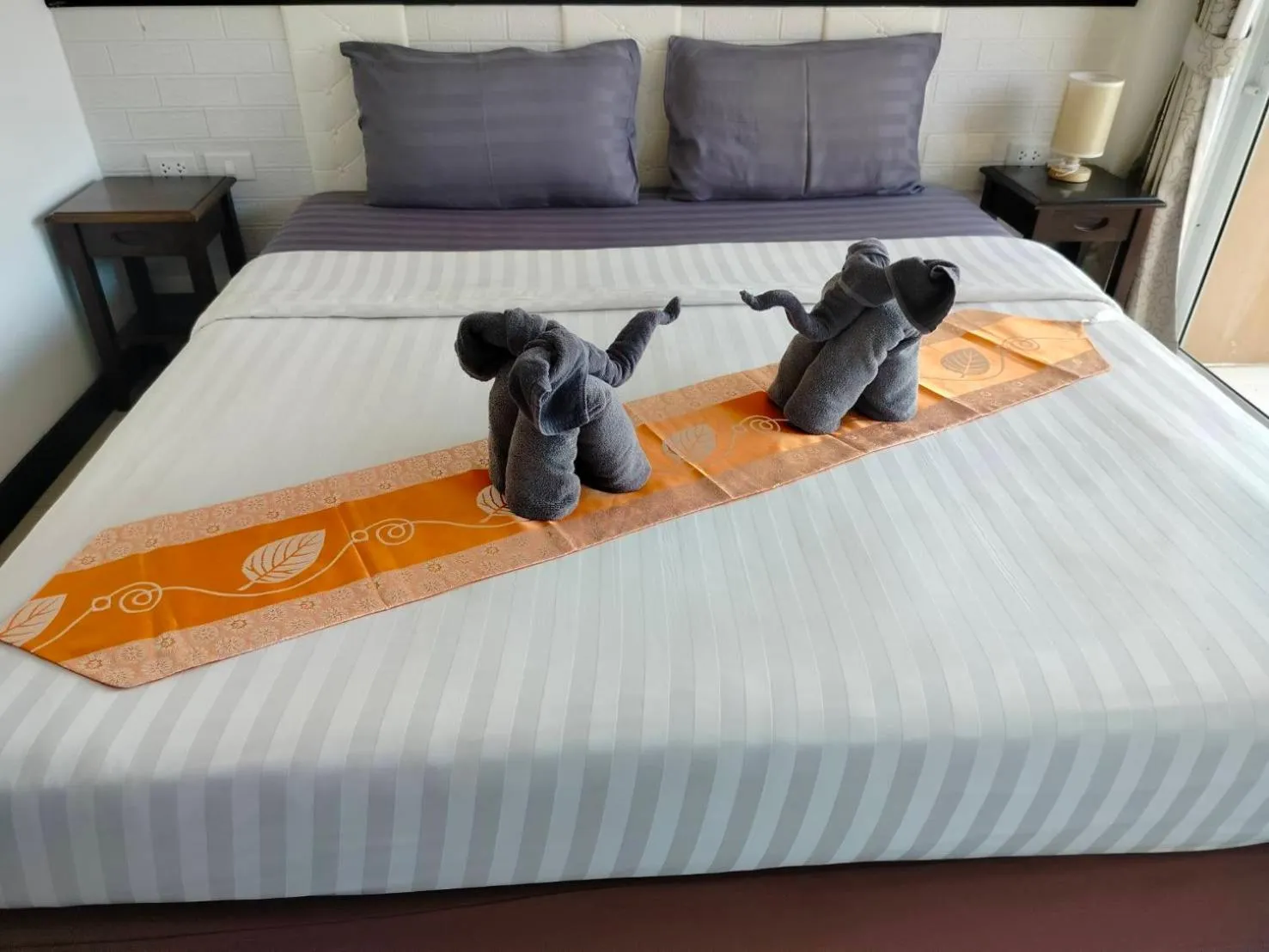 Bed in At Home Hotel