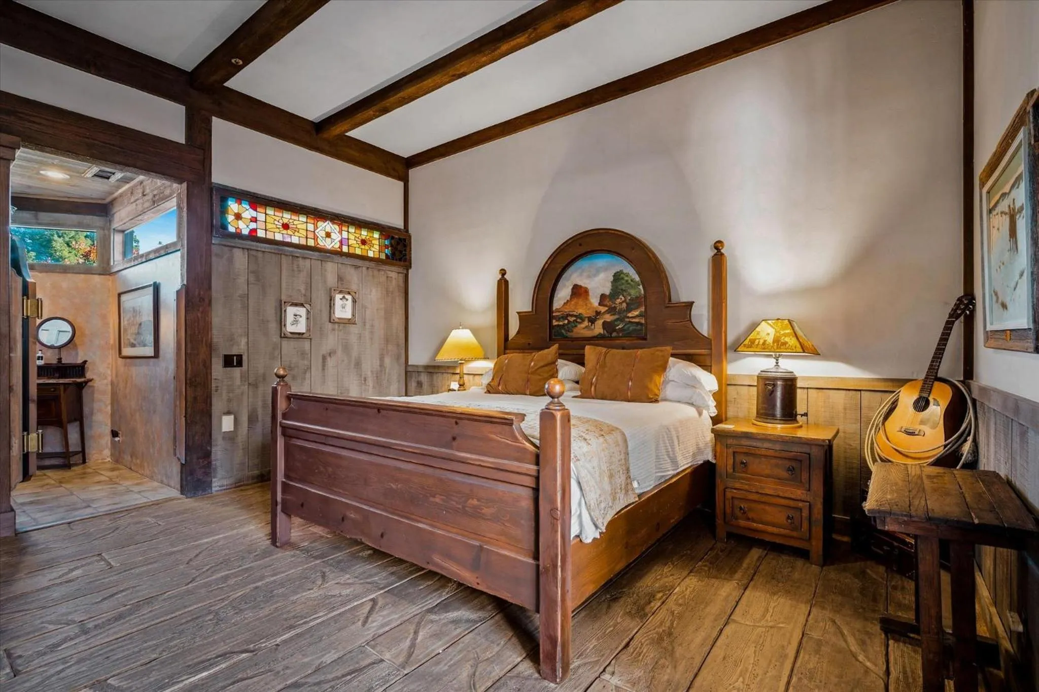 Bedroom, Bed in Adobe Village Inn Estate estate