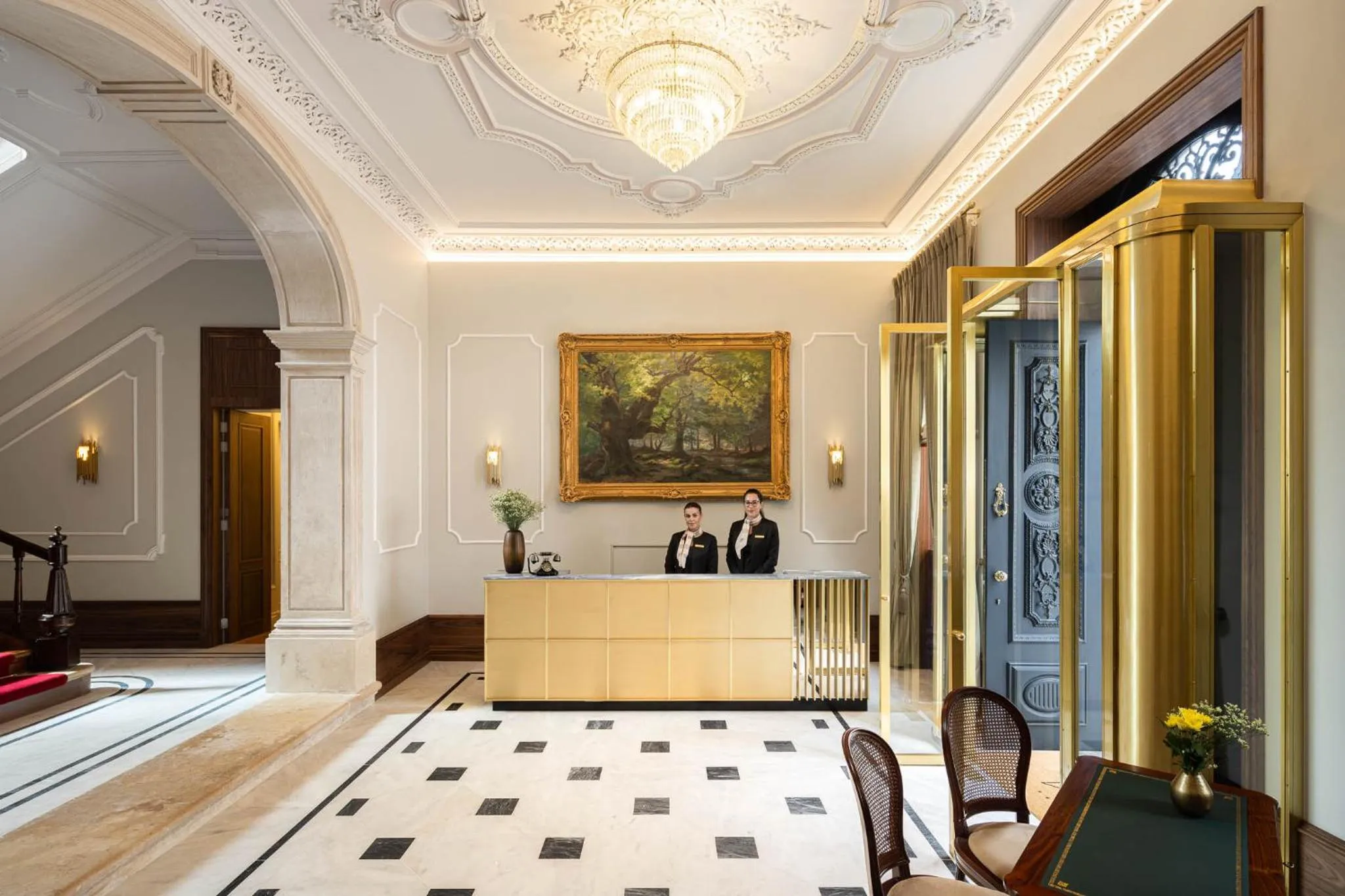 Lobby or reception, Bed in MS Collection Aveiro - Palacete Valdemouro