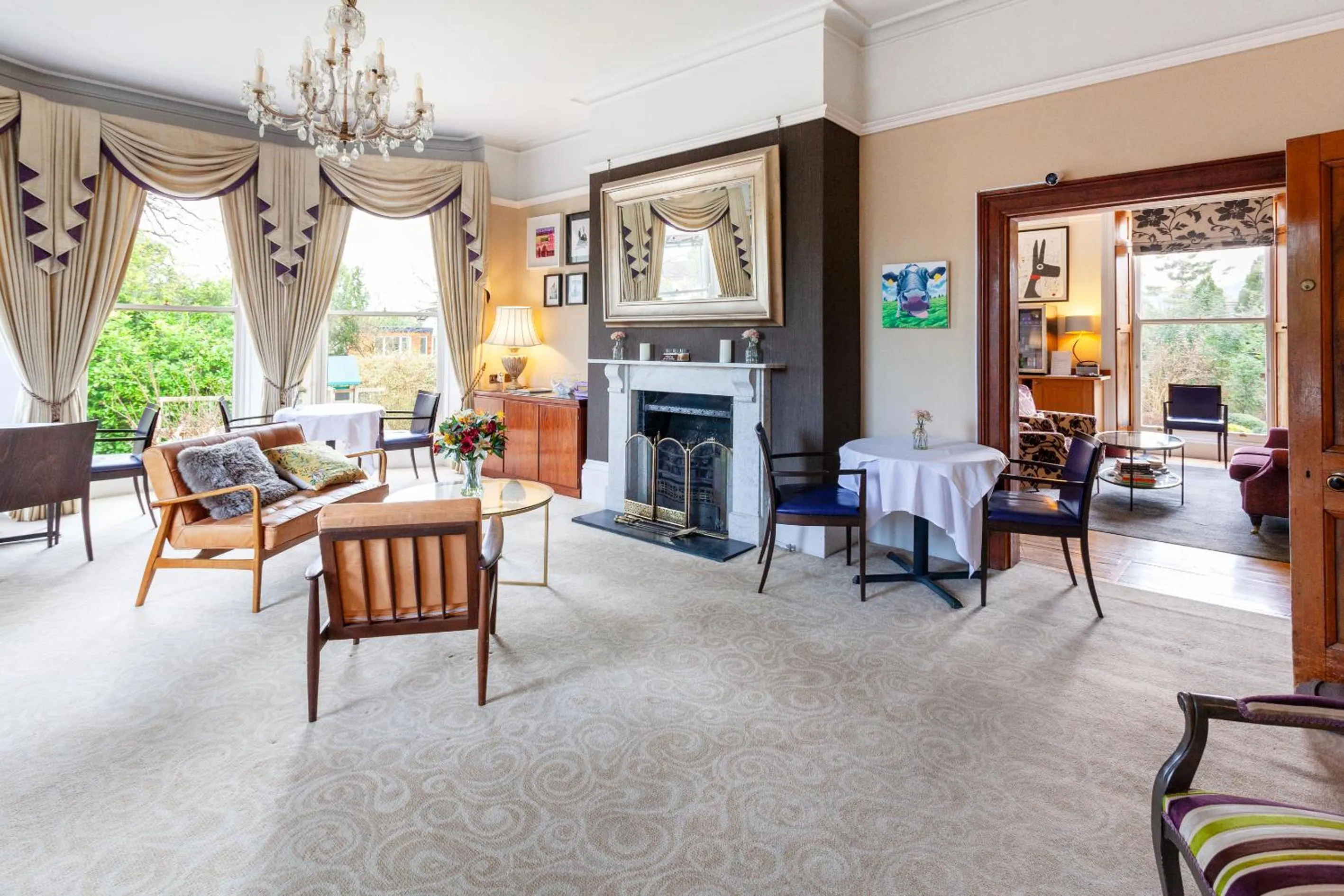 Communal lounge/ TV room in Beaumont House