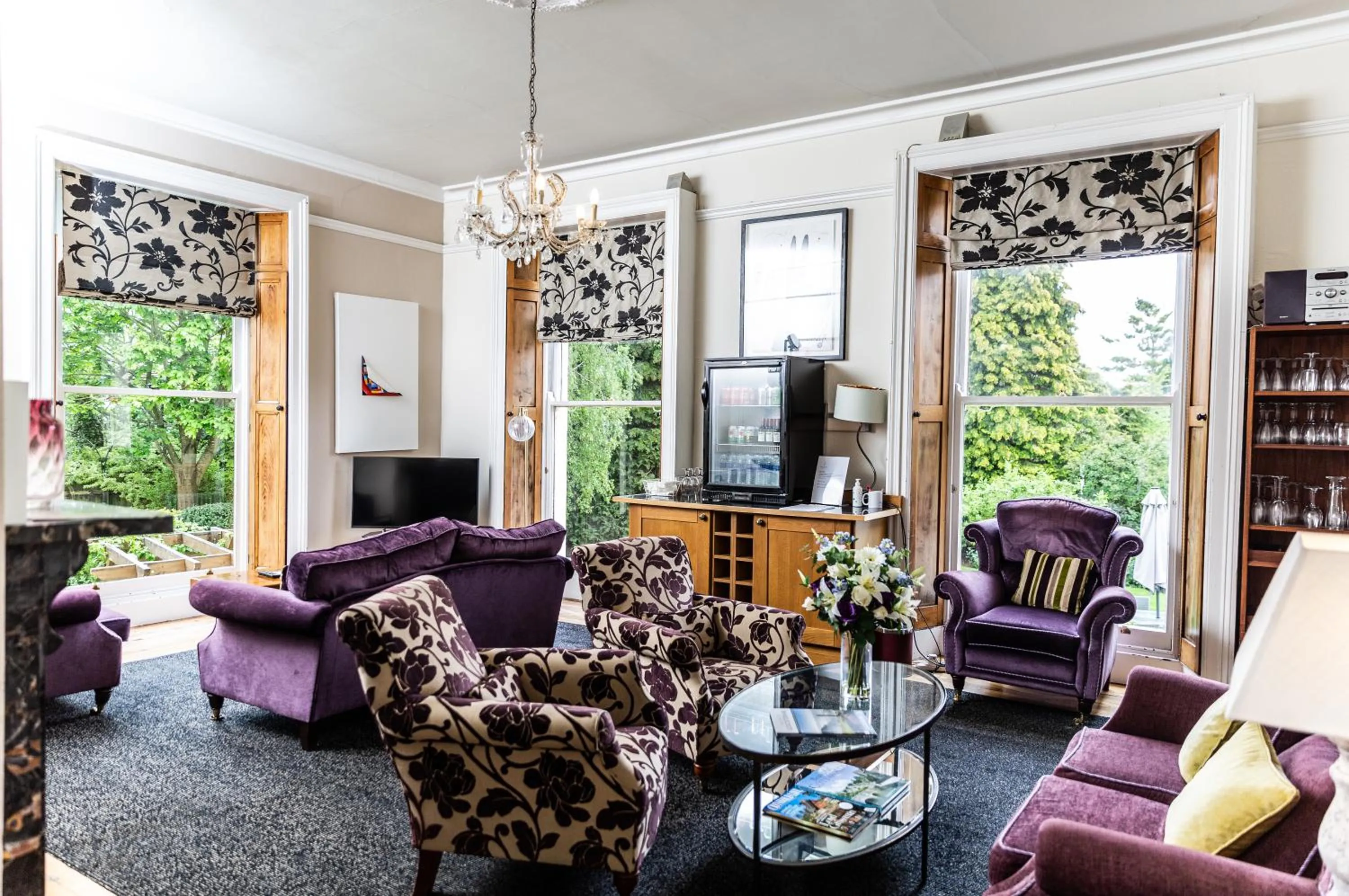 Communal lounge/ TV room in Beaumont House