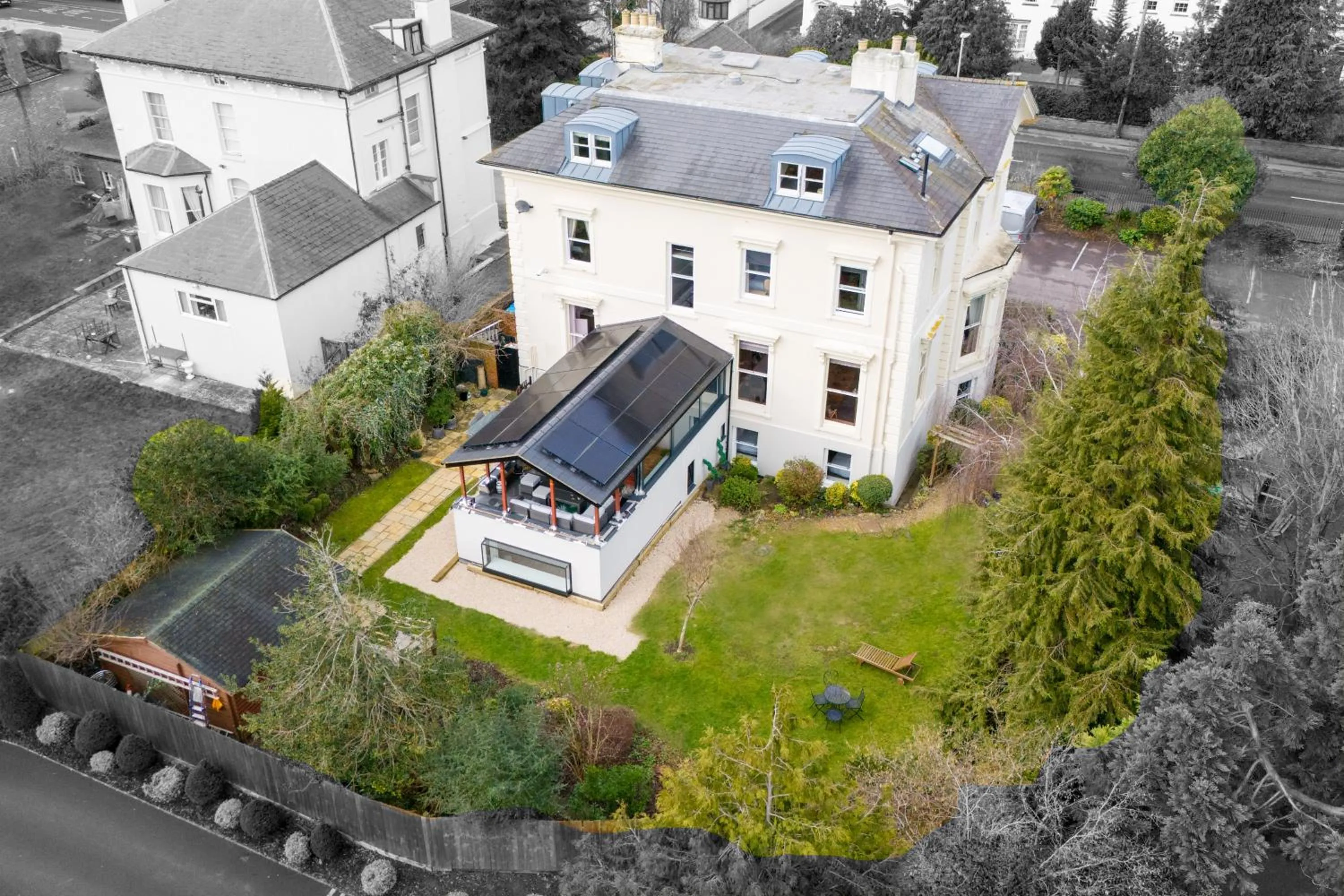 Bird's eye view in Beaumont House