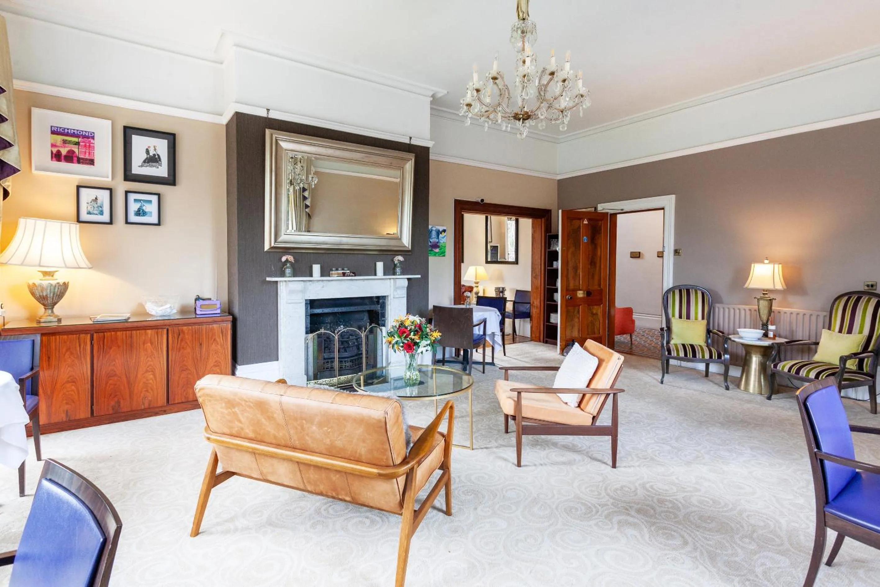 Communal lounge/ TV room in Beaumont House