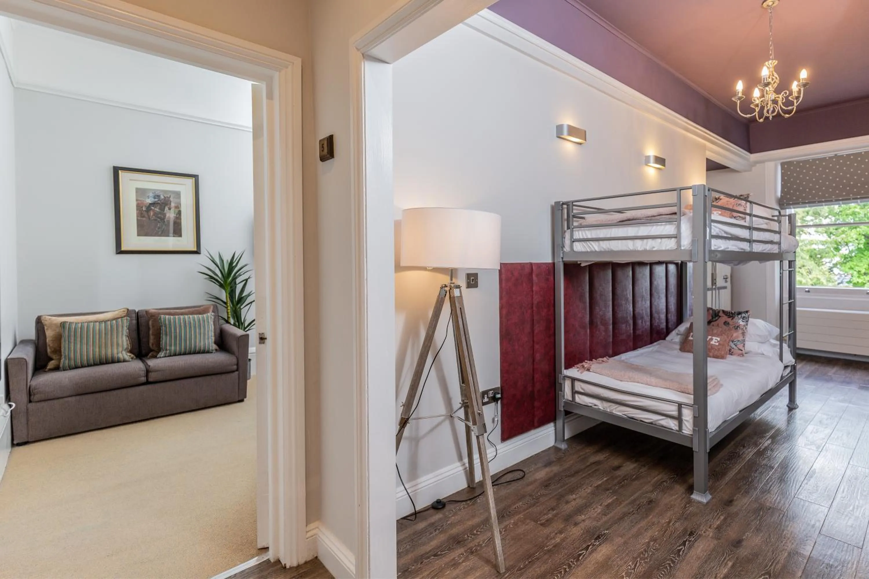 View (from property/room), Bed in Beaumont House