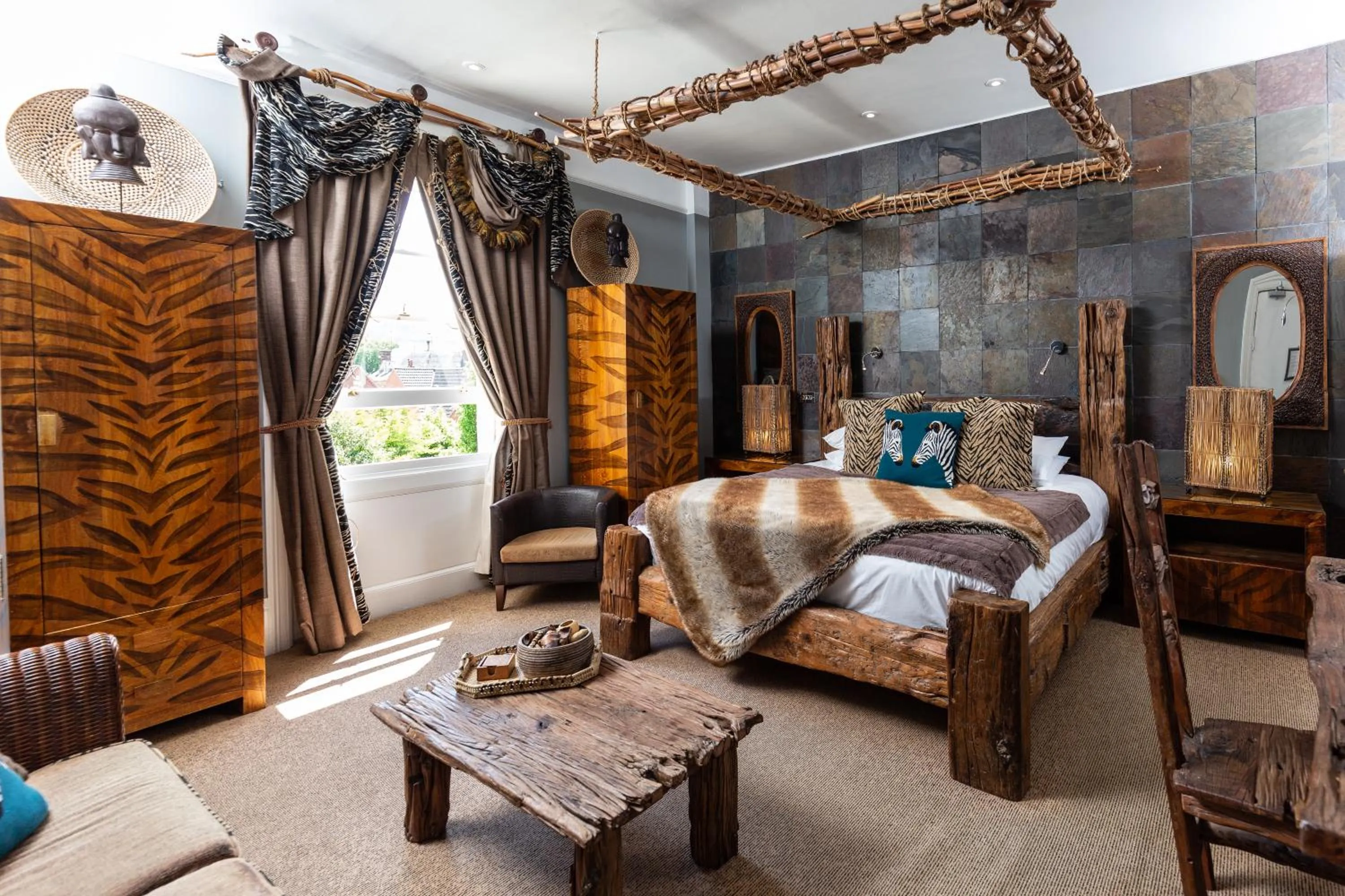 Bed in Beaumont House