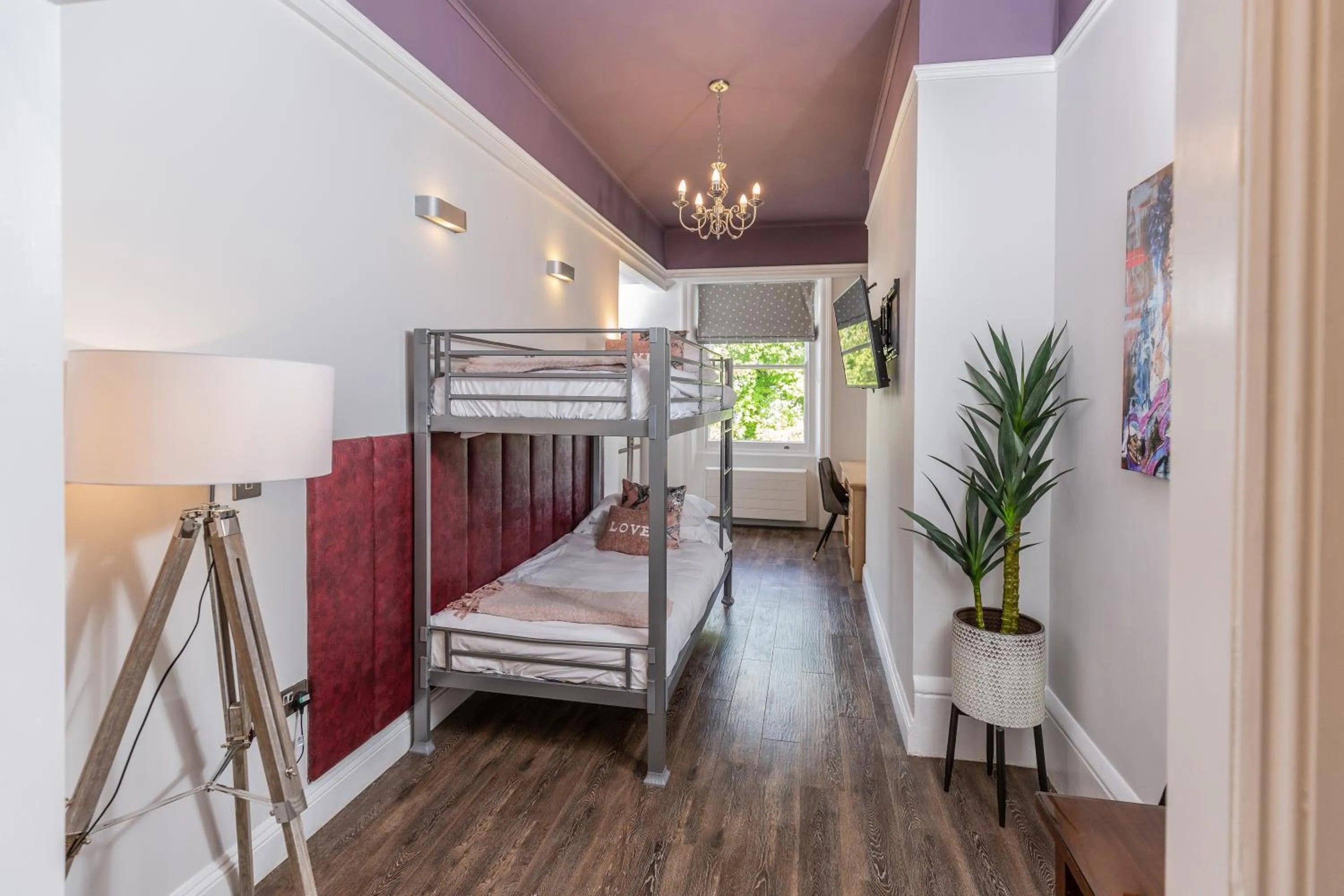 View (from property/room), Bed in Beaumont House